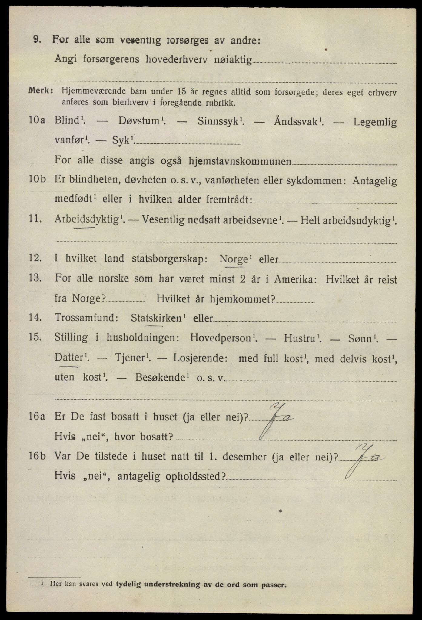 SAO, 1920 census for Nannestad, 1920, p. 3676