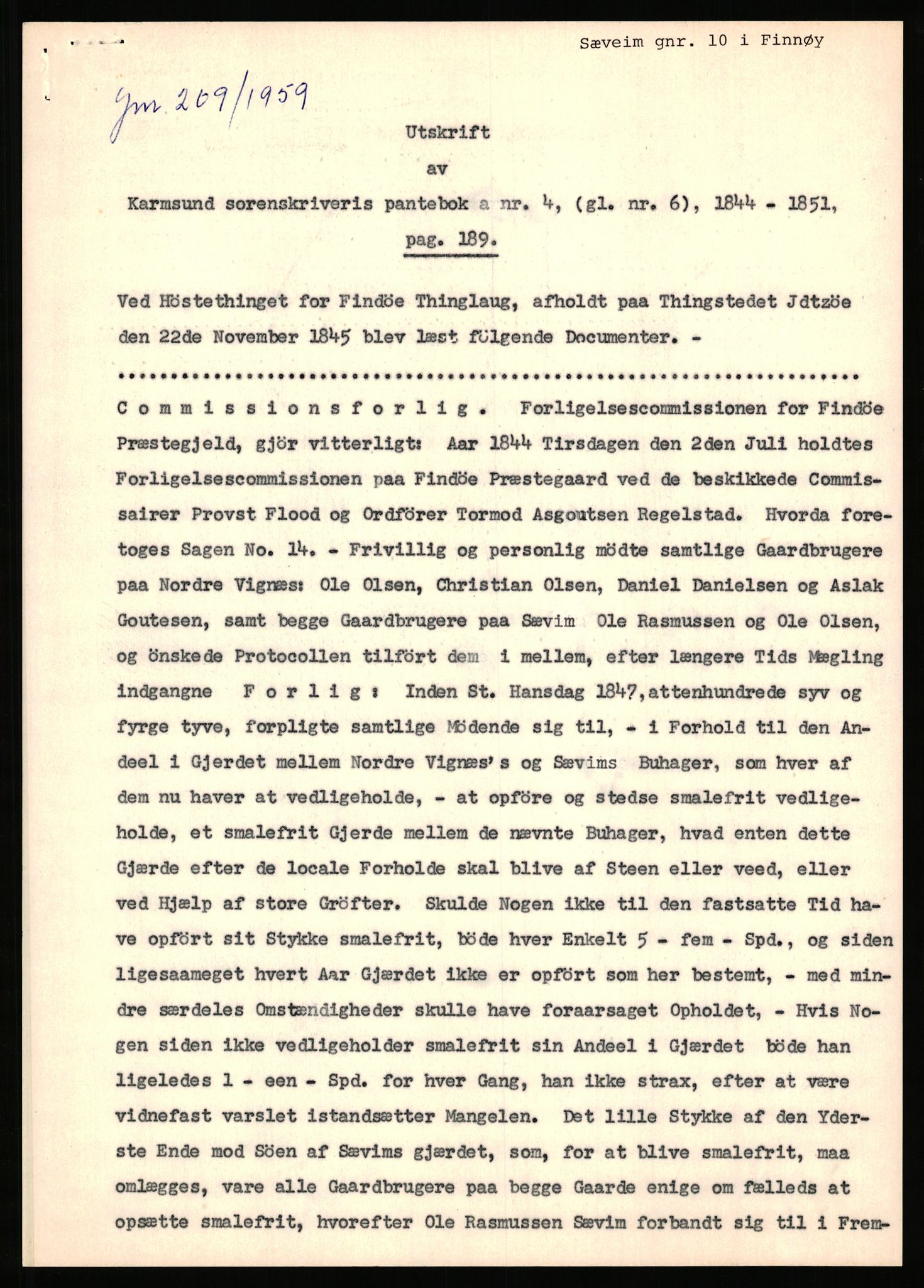 Statsarkivet i Stavanger, AV/SAST-A-101971/03/Y/Yj/L0083: Avskrifter sortert etter gårdsnavn: Svihus - Sævik, 1750-1930, p. 670