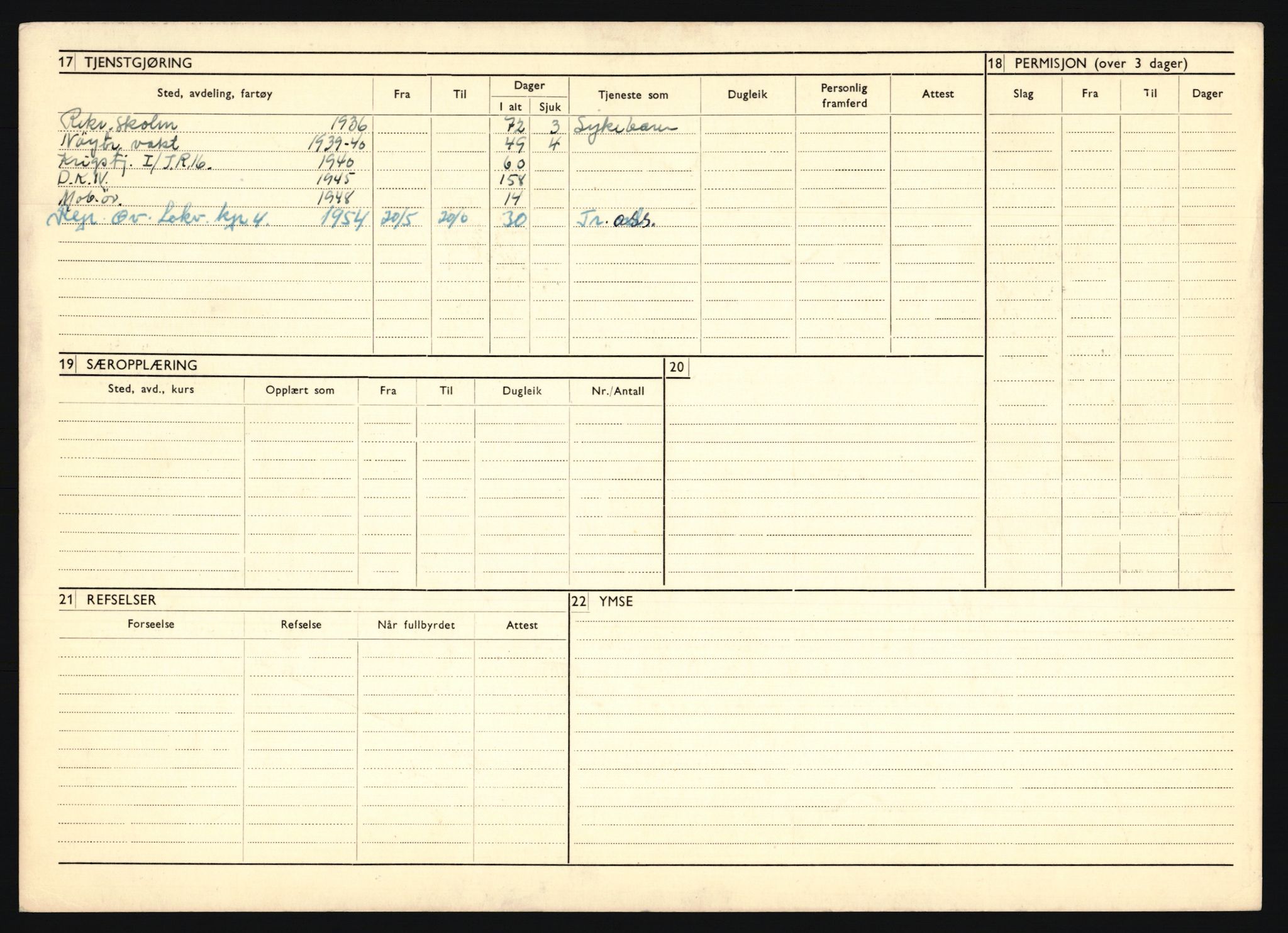 Forsvaret, Troms infanteriregiment nr. 16, AV/RA-RAFA-3146/P/Pa/L0020: Rulleblad for regimentets menige mannskaper, årsklasse 1936, 1936, p. 178