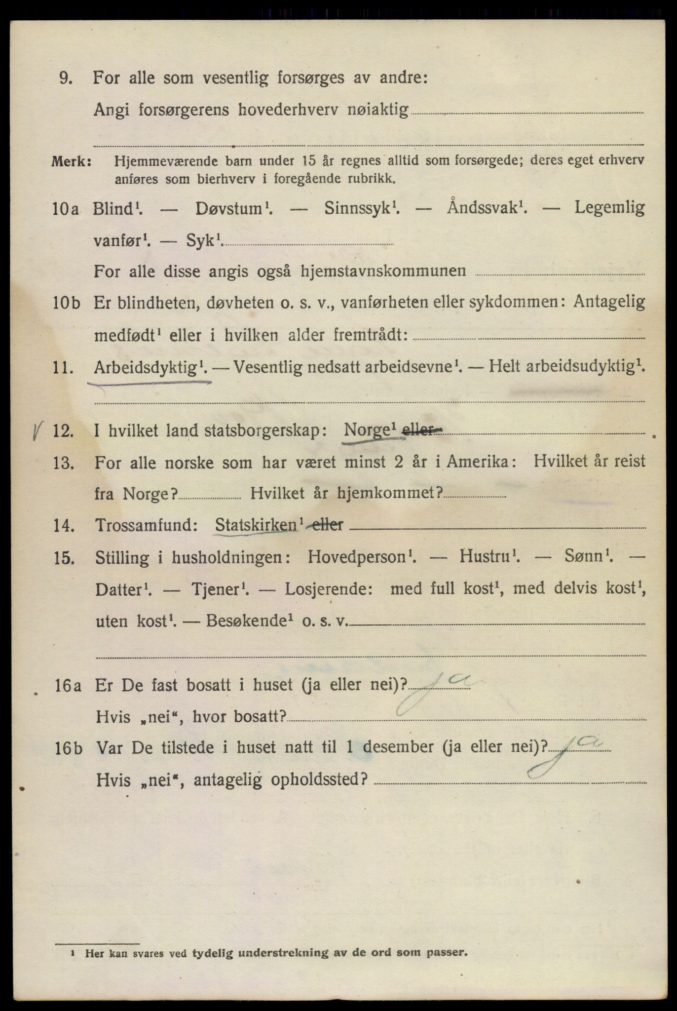 SAO, 1920 census for Kristiania, 1920, p. 456396