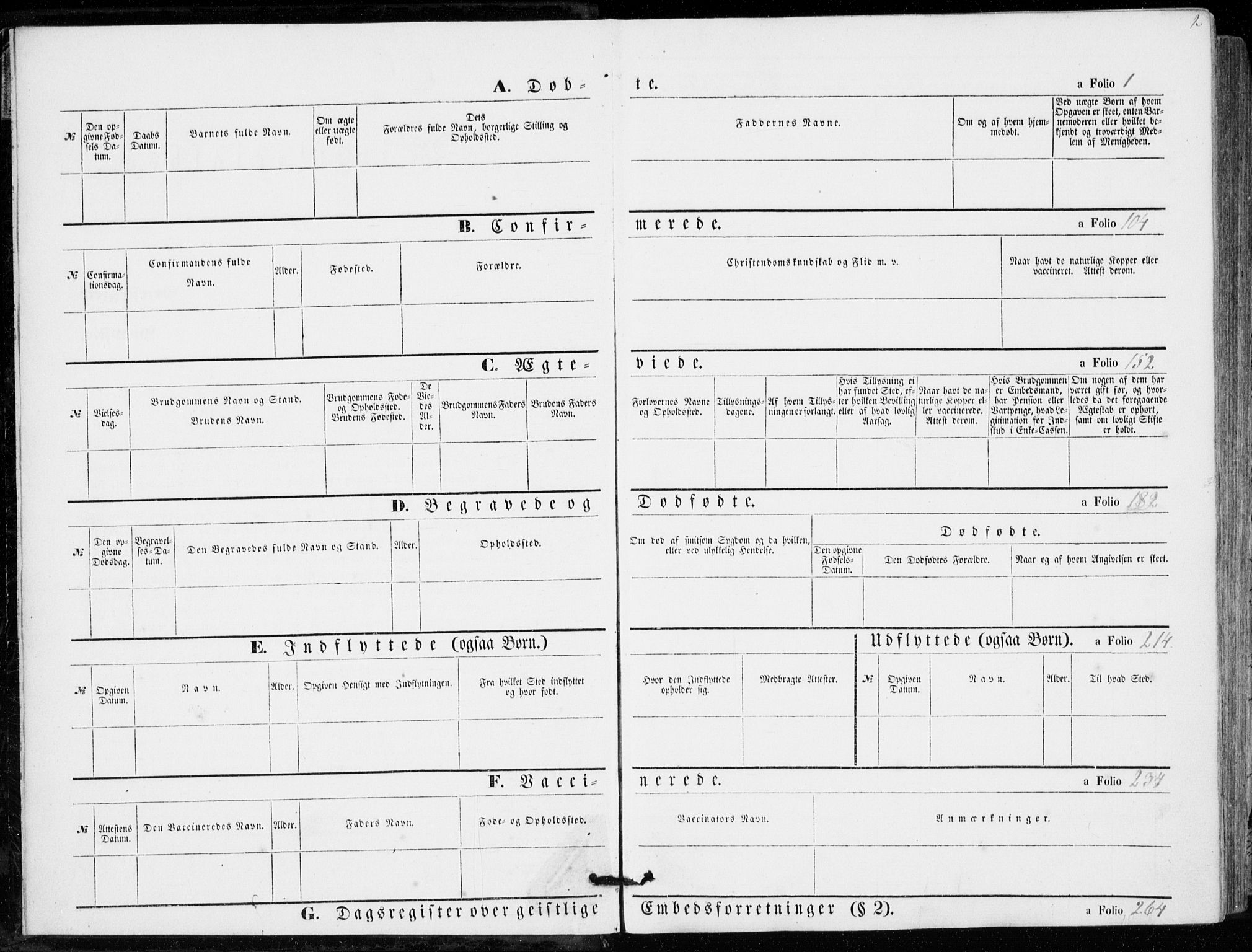 Ministerialprotokoller, klokkerbøker og fødselsregistre - Møre og Romsdal, AV/SAT-A-1454/566/L0767: Parish register (official) no. 566A06, 1852-1868, p. 2