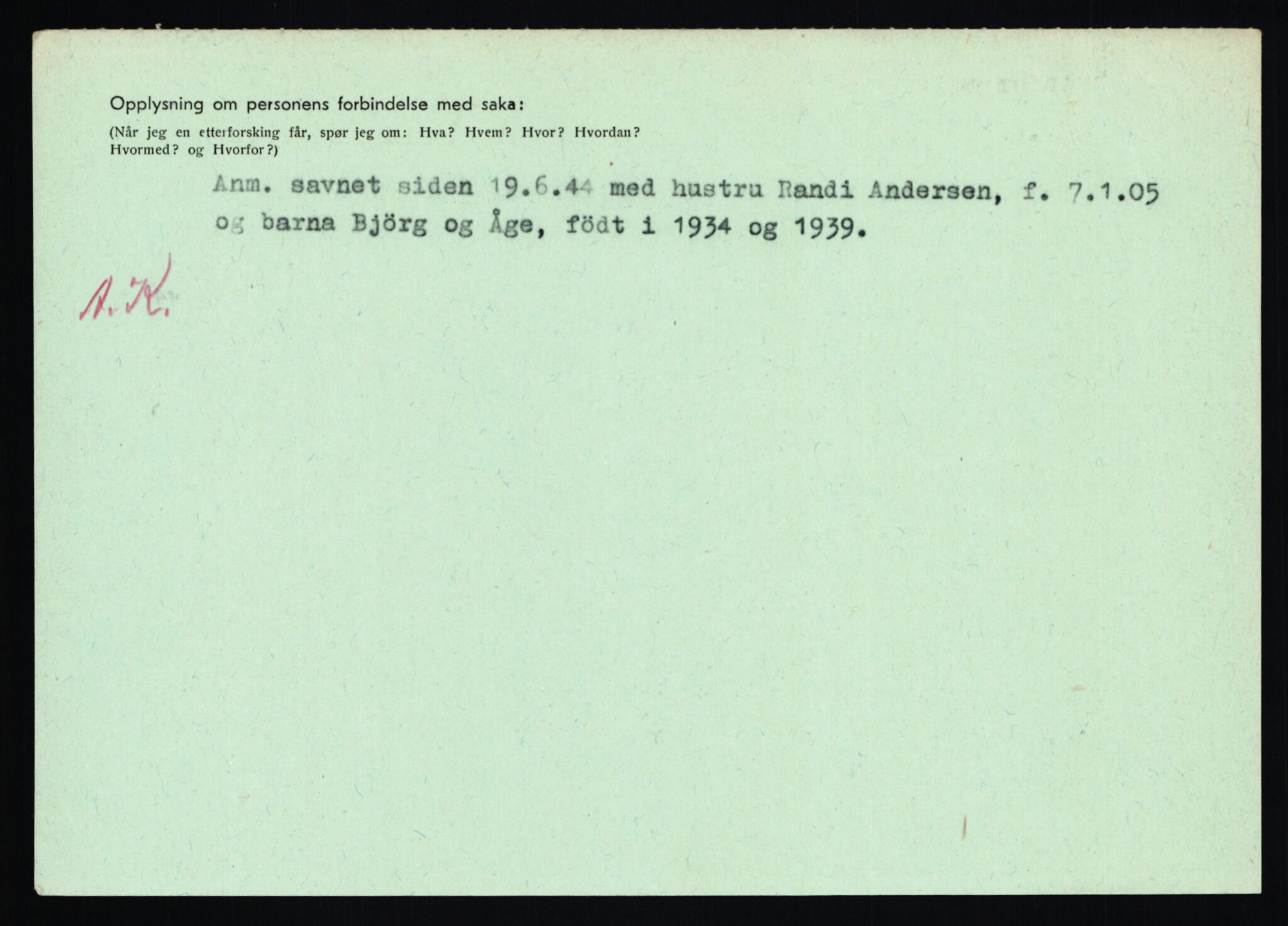 Statspolitiet - Hovedkontoret / Osloavdelingen, AV/RA-S-1329/C/Ca/L0001: Aabakken - Armann, 1943-1945, p. 1996