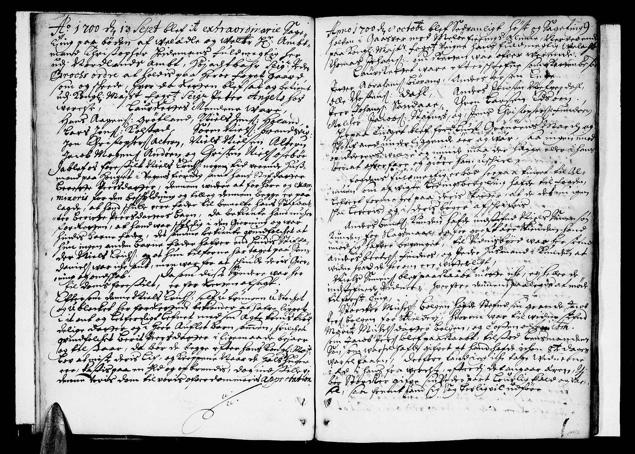 Helgeland sorenskriveri, AV/SAT-A-0004/1/1A/L0003: Tingbok 3, 1700-1709, p. 9