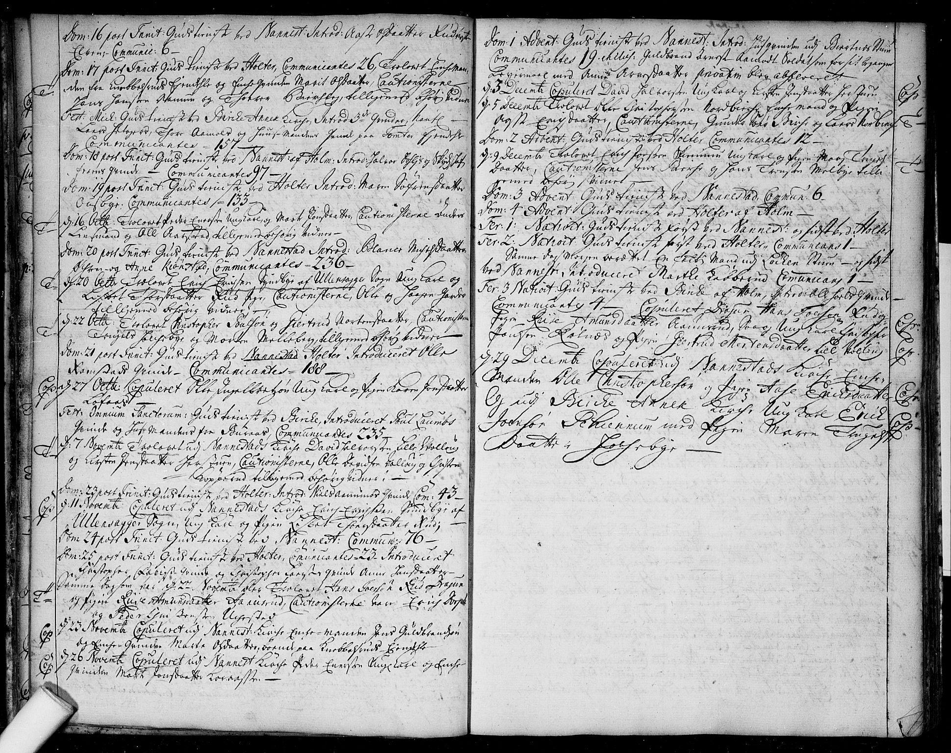 Nannestad prestekontor Kirkebøker, AV/SAO-A-10414a/F/Fa/L0004: Parish register (official) no. I 4, 1716-1753