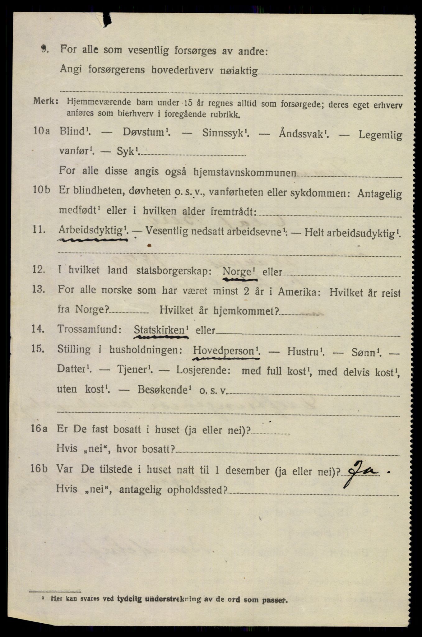 SAKO, 1920 census for Tinn, 1920, p. 18559