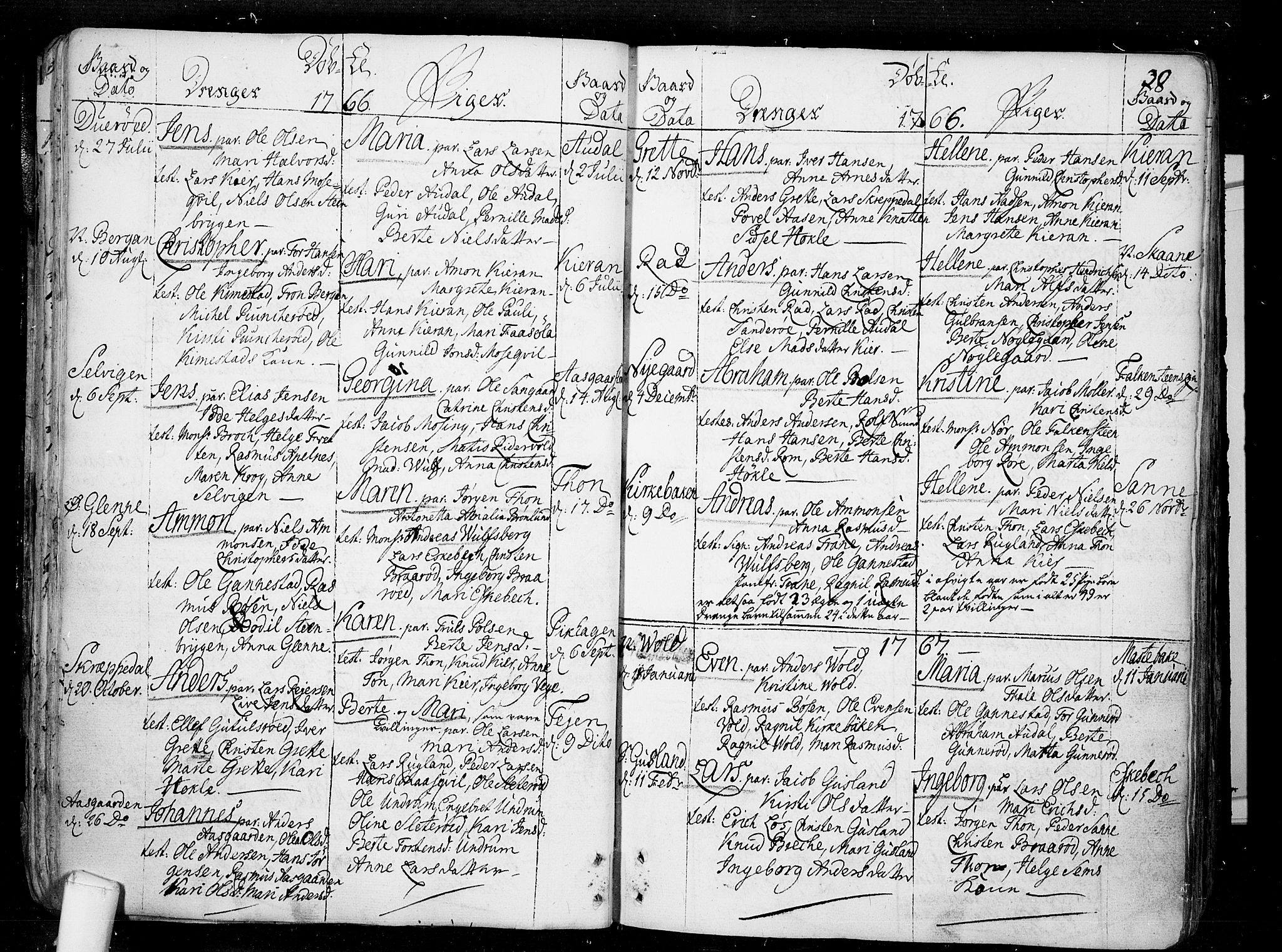 Borre kirkebøker, AV/SAKO-A-338/F/Fa/L0002: Parish register (official) no. I 2, 1752-1806, p. 30
