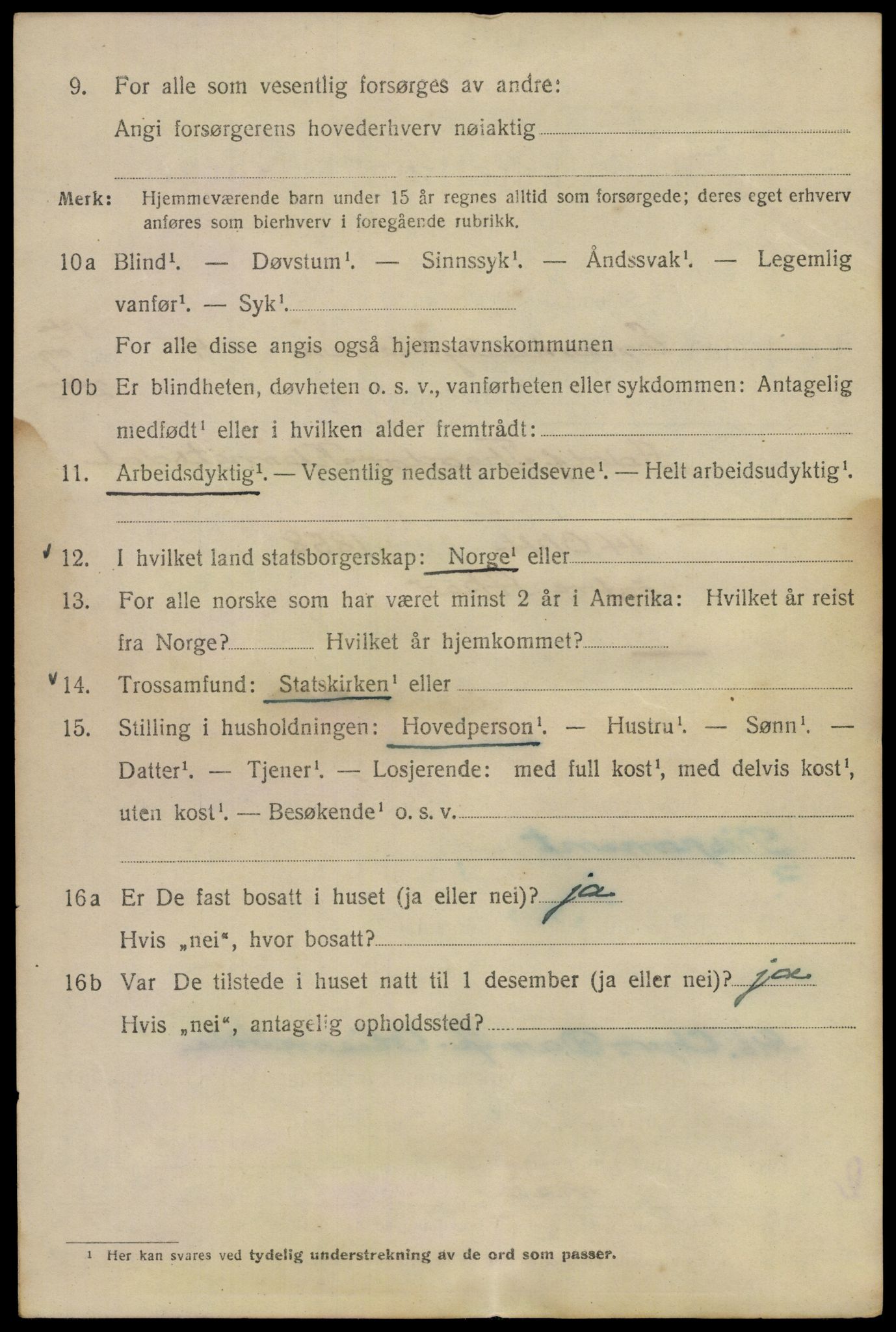 SAO, 1920 census for Kristiania, 1920, p. 218340