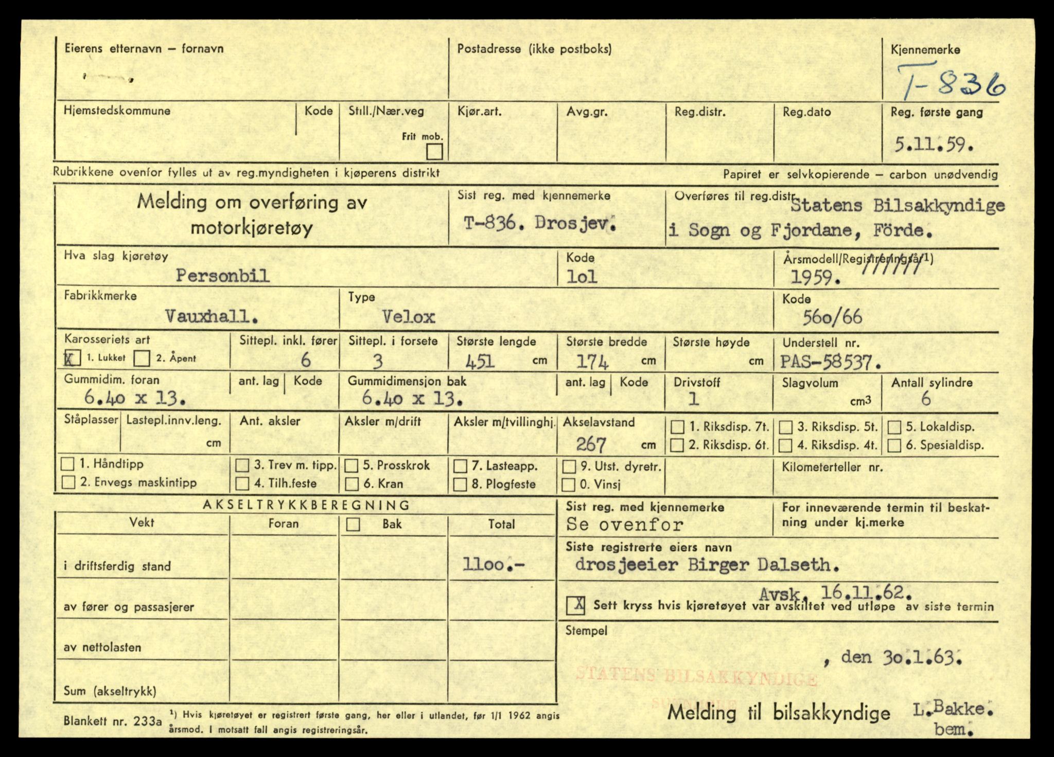 Møre og Romsdal vegkontor - Ålesund trafikkstasjon, AV/SAT-A-4099/F/Fe/L0008: Registreringskort for kjøretøy T 747 - T 894, 1927-1998, p. 2188