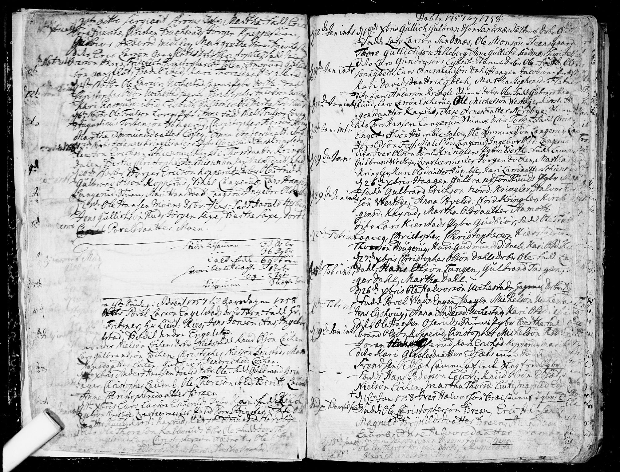 Nannestad prestekontor Kirkebøker, SAO/A-10414a/F/Fa/L0007: Parish register (official) no. I 7, 1754-1791, p. 14-15