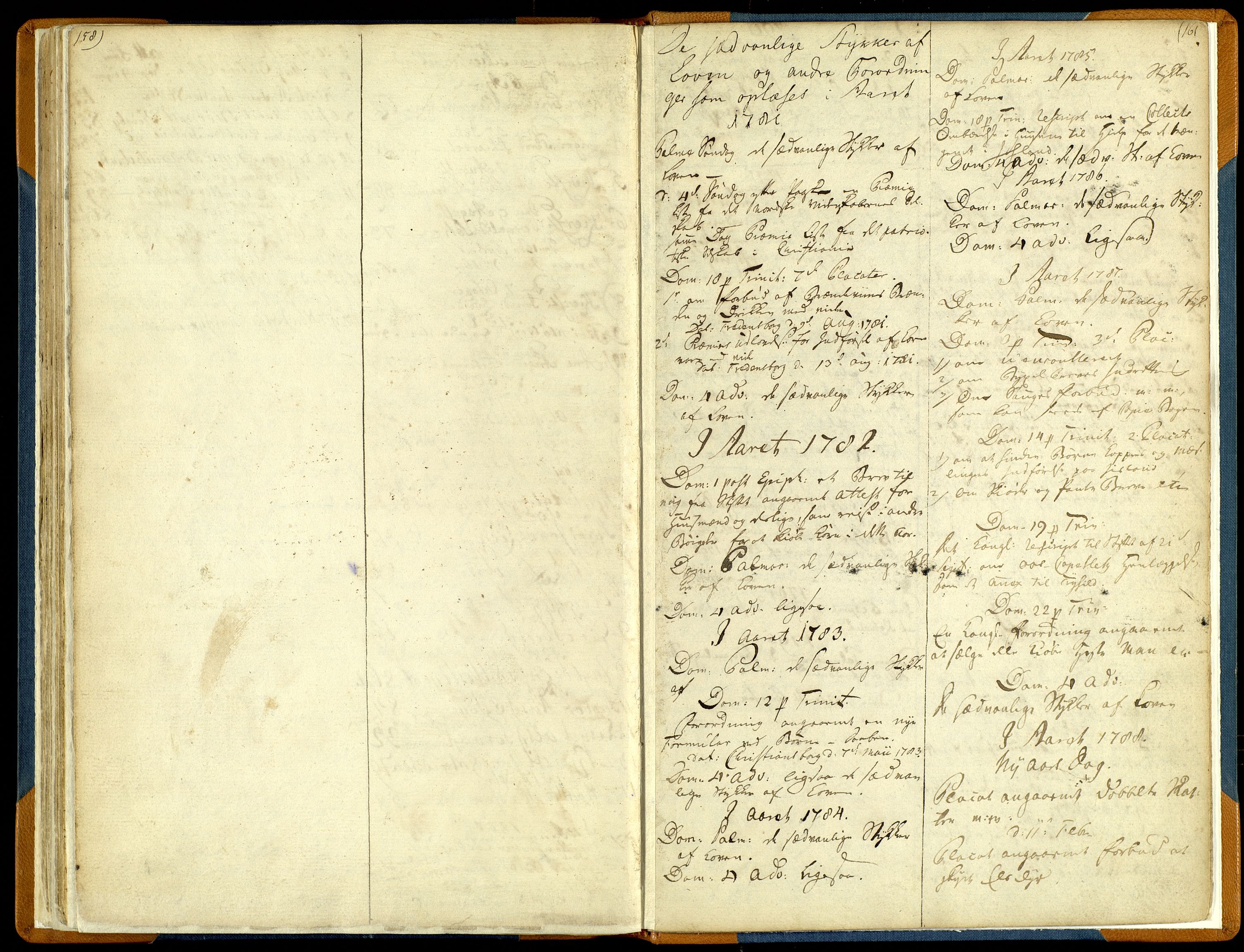 Trysil prestekontor, SAH/PREST-046/H/Ha/Haa/L0001: Parish register (official) no. 1, 1781-1800, p. 158-161