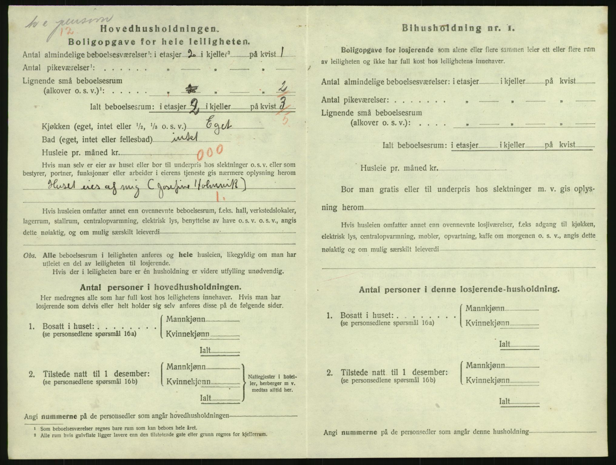 SAK, 1920 census for Grimstad, 1920, p. 2140