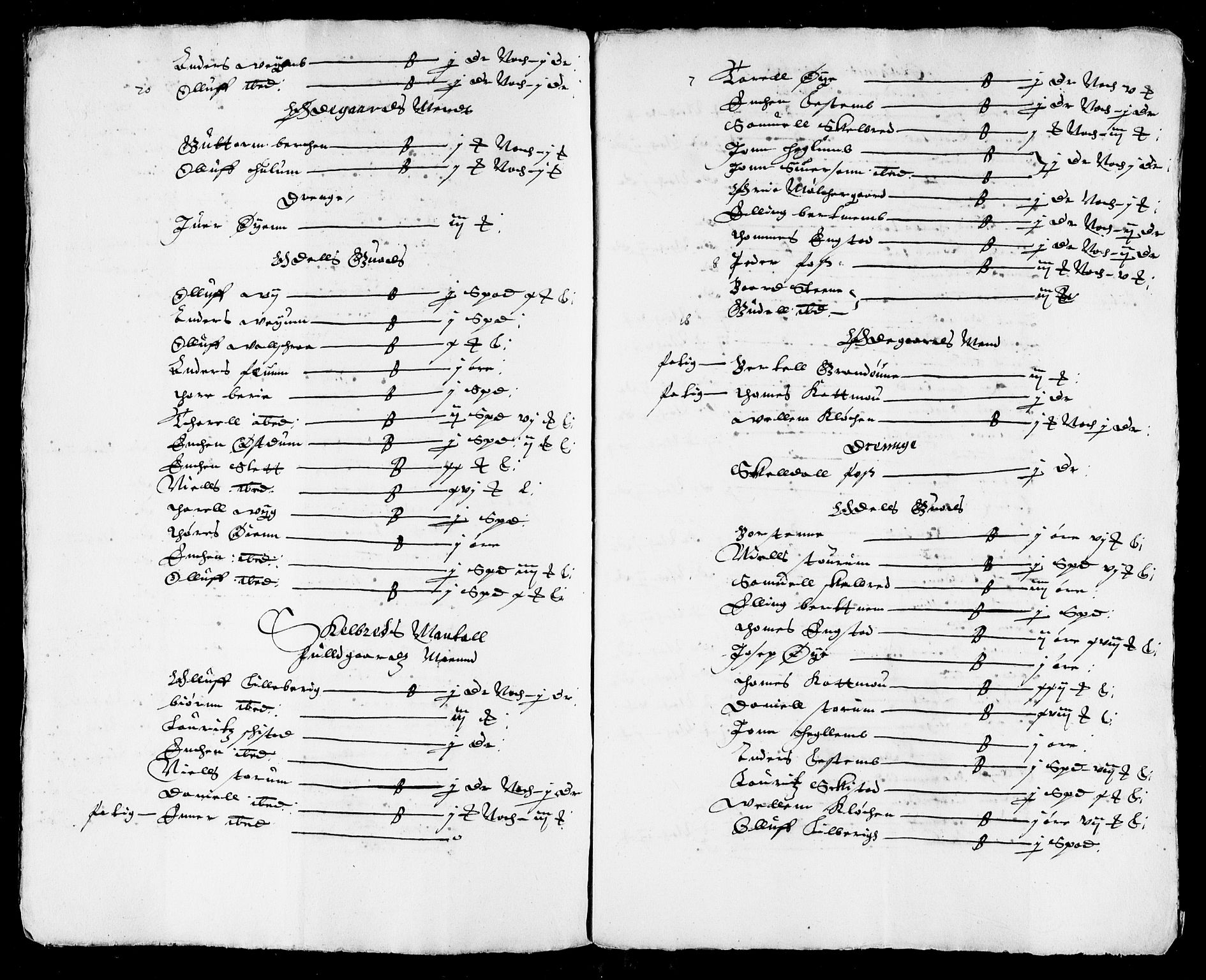 Danske Kanselli, Skapsaker, AV/RA-EA-4061/F/L0013: Skap 8, pakke 152B-161, 1606-1661, p. 127