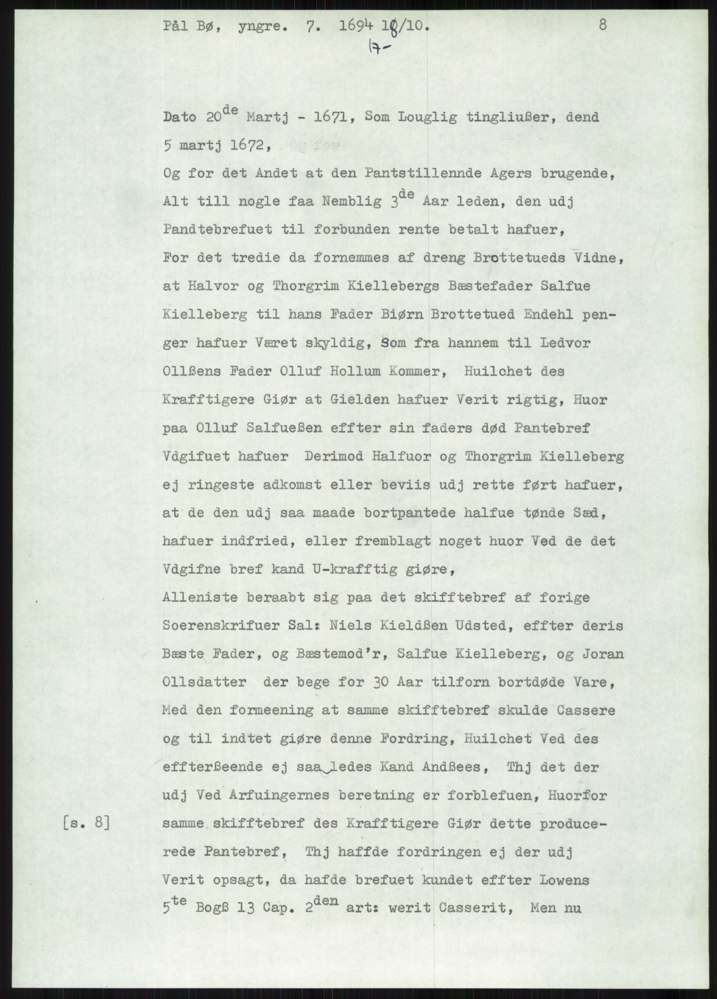 Samlinger til kildeutgivelse, Diplomavskriftsamlingen, AV/RA-EA-4053/H/Ha, p. 1592