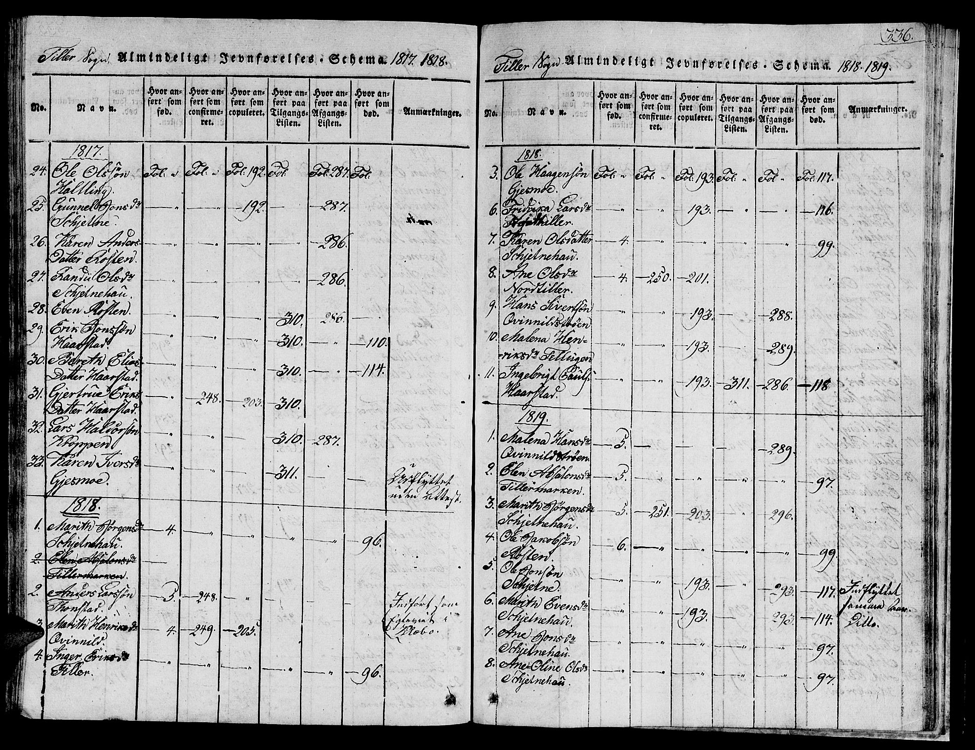 Ministerialprotokoller, klokkerbøker og fødselsregistre - Sør-Trøndelag, SAT/A-1456/621/L0458: Parish register (copy) no. 621C01, 1816-1865, p. 336