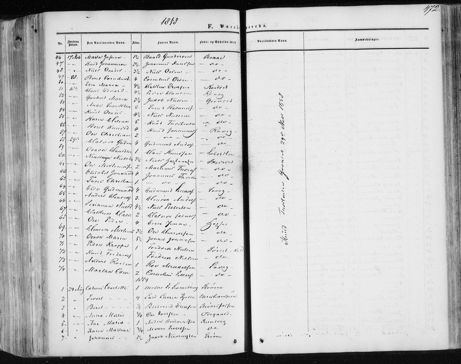 Ministerialprotokoller, klokkerbøker og fødselsregistre - Møre og Romsdal, SAT/A-1454/568/L0804: Parish register (official) no. 568A11, 1854-1868, p. 472