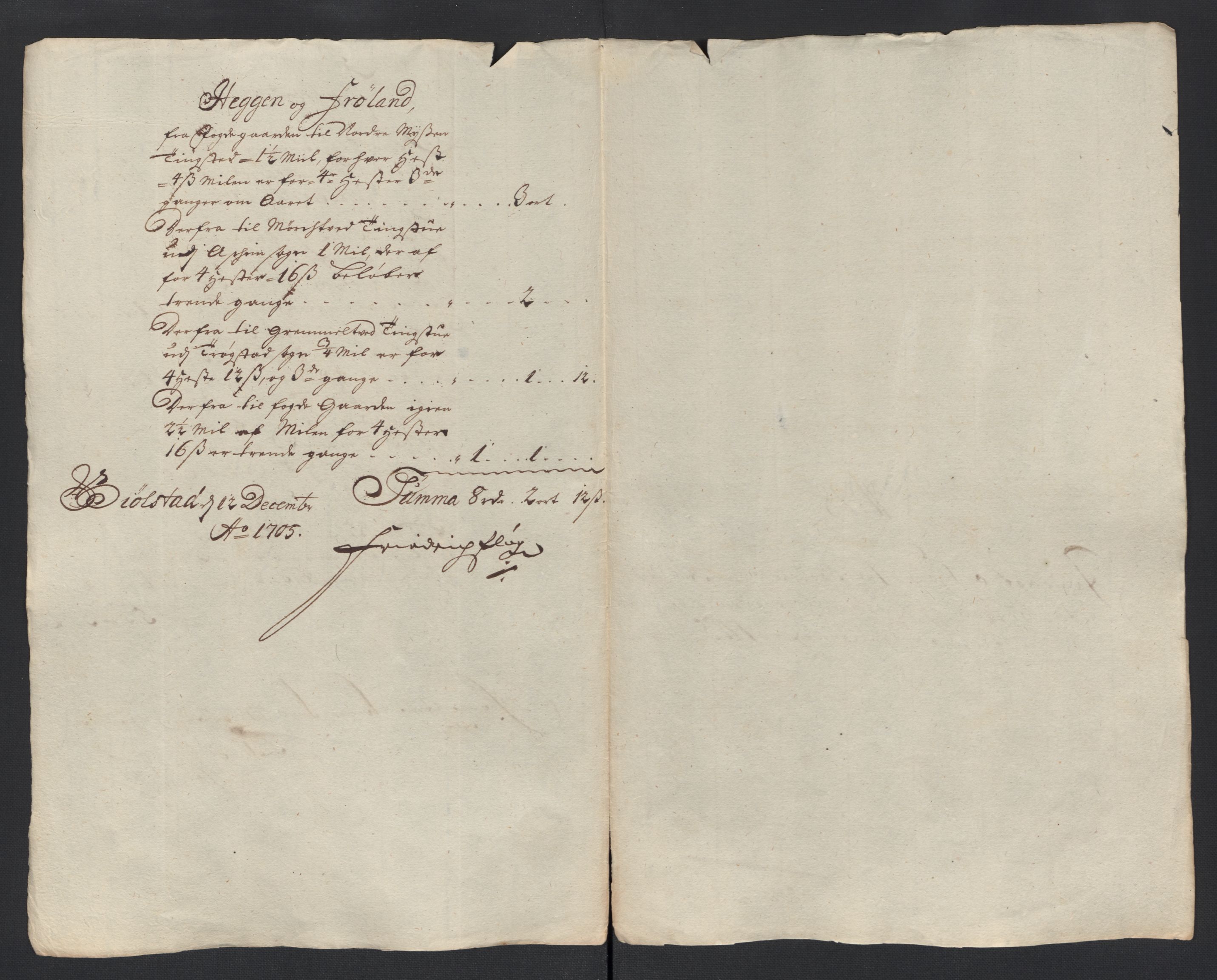 Rentekammeret inntil 1814, Reviderte regnskaper, Fogderegnskap, AV/RA-EA-4092/R07/L0297: Fogderegnskap Rakkestad, Heggen og Frøland, 1705, p. 322