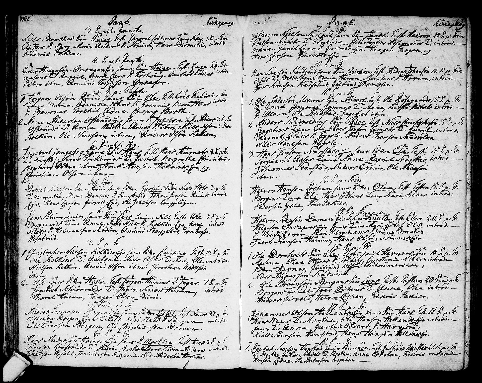 Hole kirkebøker, SAKO/A-228/F/Fa/L0002: Parish register (official) no. I 2, 1766-1814, p. 63