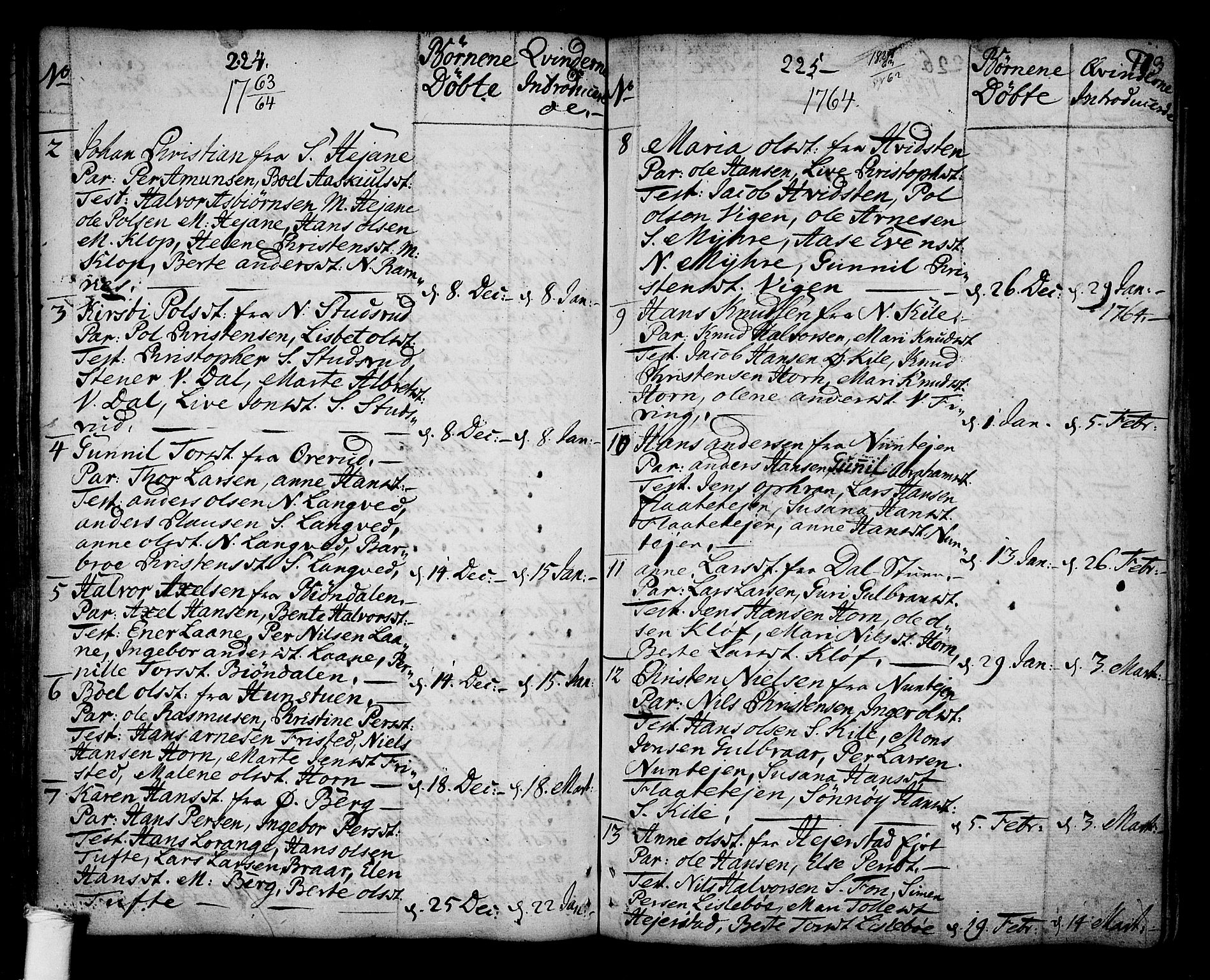 Ramnes kirkebøker, AV/SAKO-A-314/F/Fa/L0001: Parish register (official) no. I 1, 1732-1774, p. 113