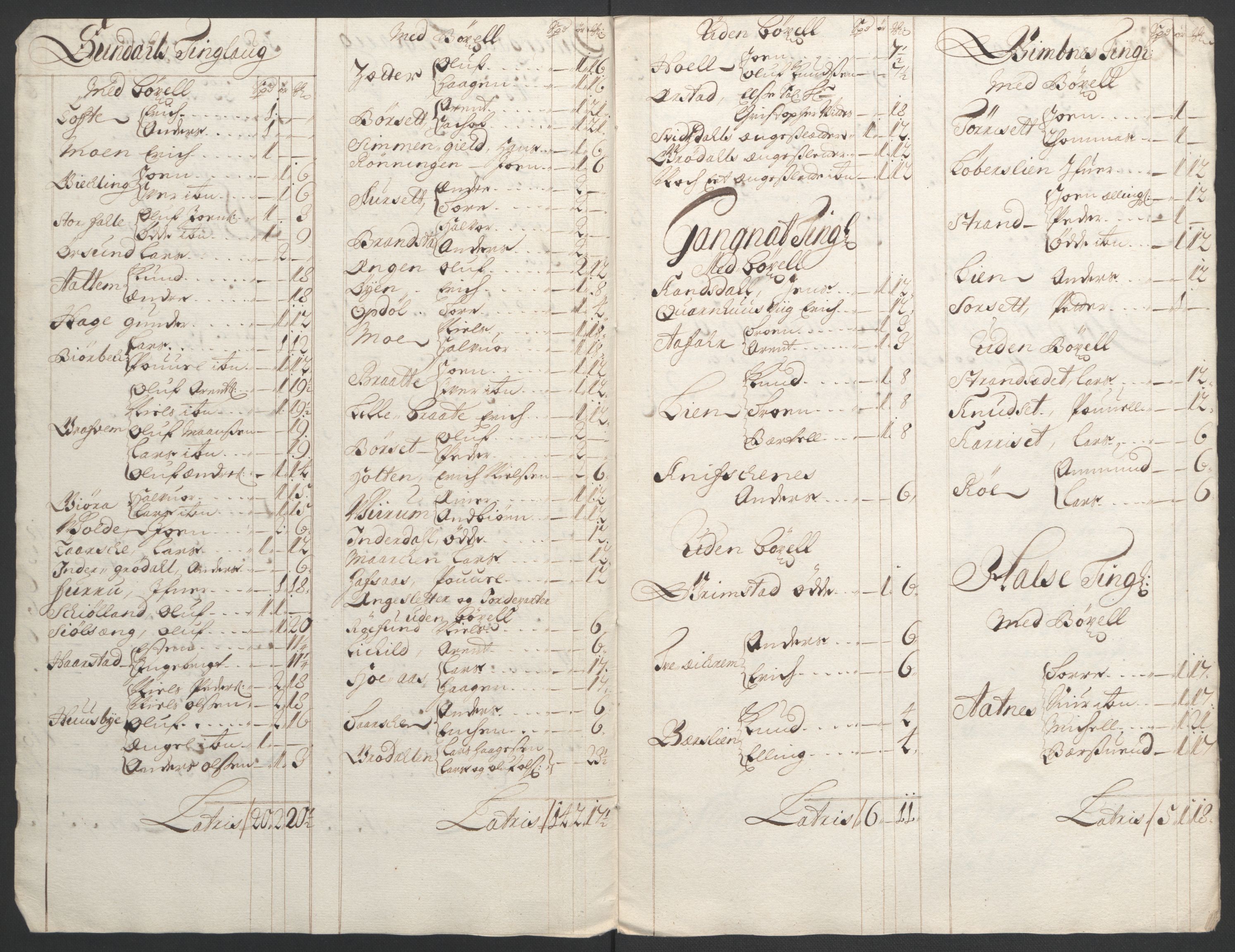 Rentekammeret inntil 1814, Reviderte regnskaper, Fogderegnskap, RA/EA-4092/R56/L3736: Fogderegnskap Nordmøre, 1694-1696, p. 430