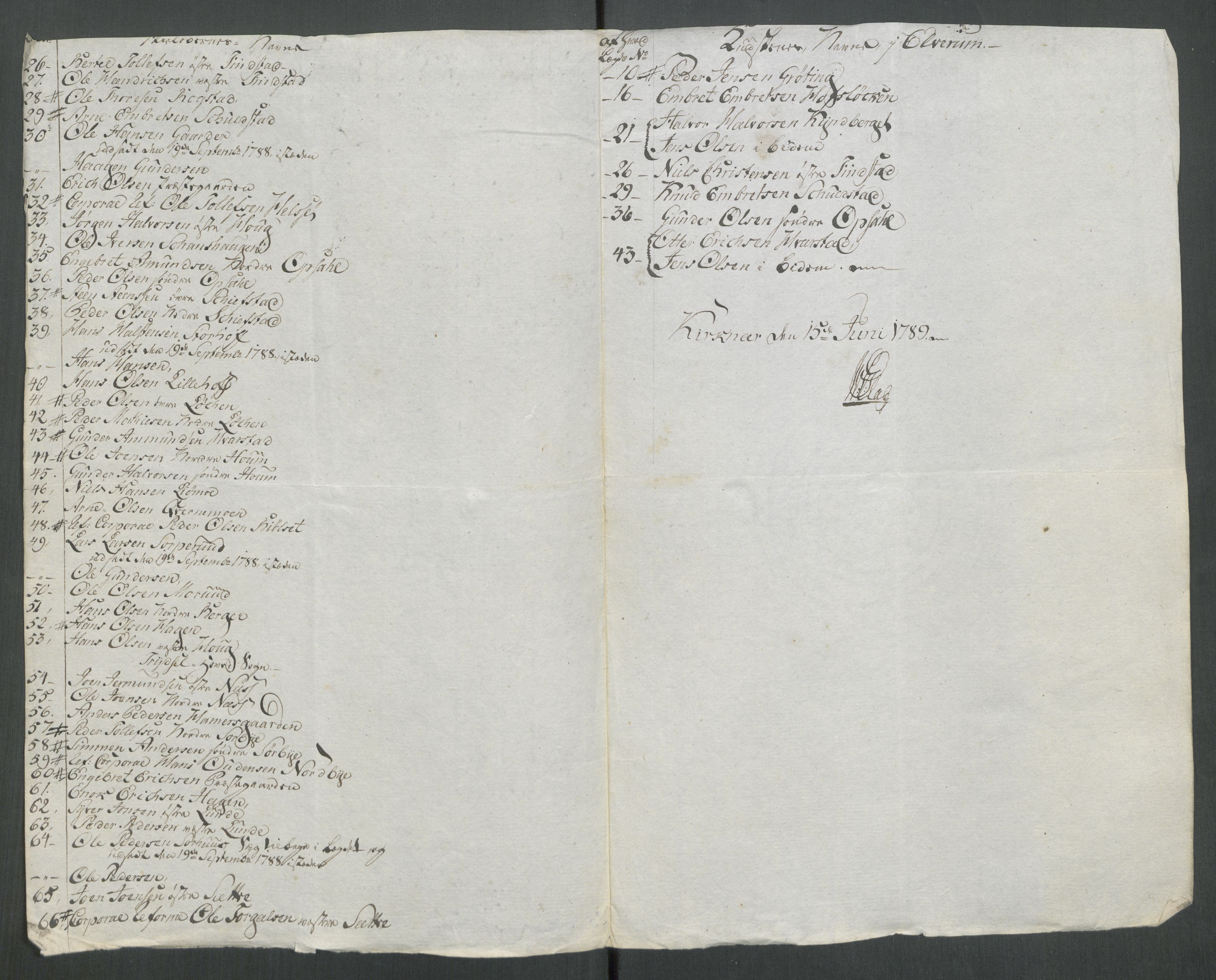 Rentekammeret inntil 1814, Reviderte regnskaper, Mindre regnskaper, AV/RA-EA-4068/Rf/Rfe/L0059: Ytre og Indre Sogn fogderi, Østerdalen fogderi, 1789, p. 146