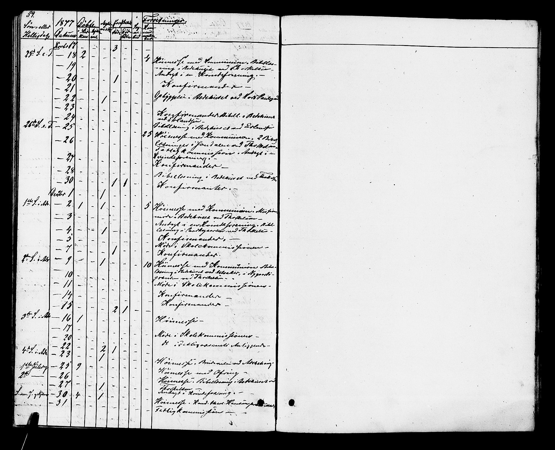 Kongsberg kirkebøker, AV/SAKO-A-22/F/Fa/L0011: Parish register (official) no. I 11, 1876-1877, p. 59