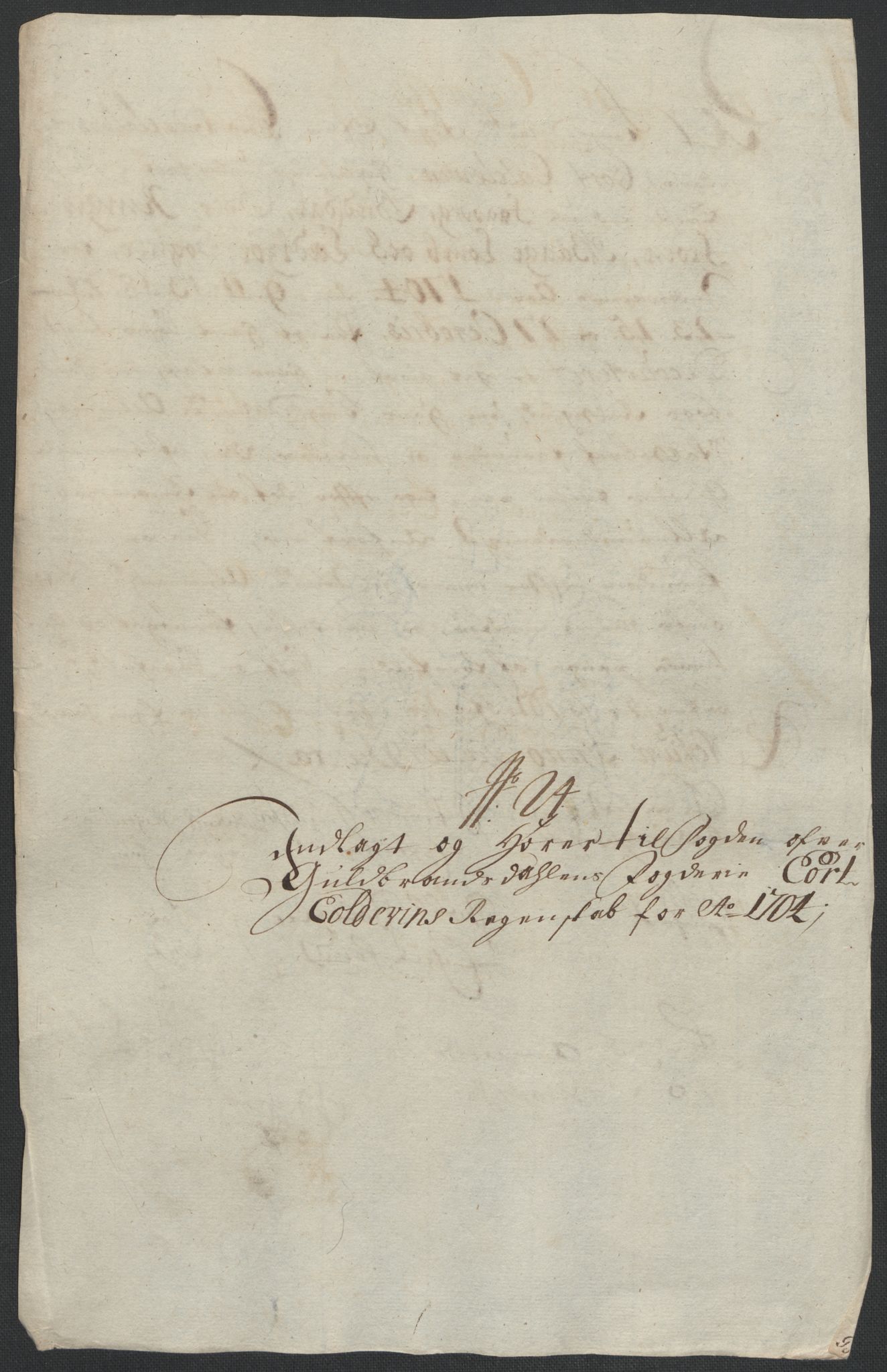 Rentekammeret inntil 1814, Reviderte regnskaper, Fogderegnskap, AV/RA-EA-4092/R17/L1177: Fogderegnskap Gudbrandsdal, 1704, p. 149