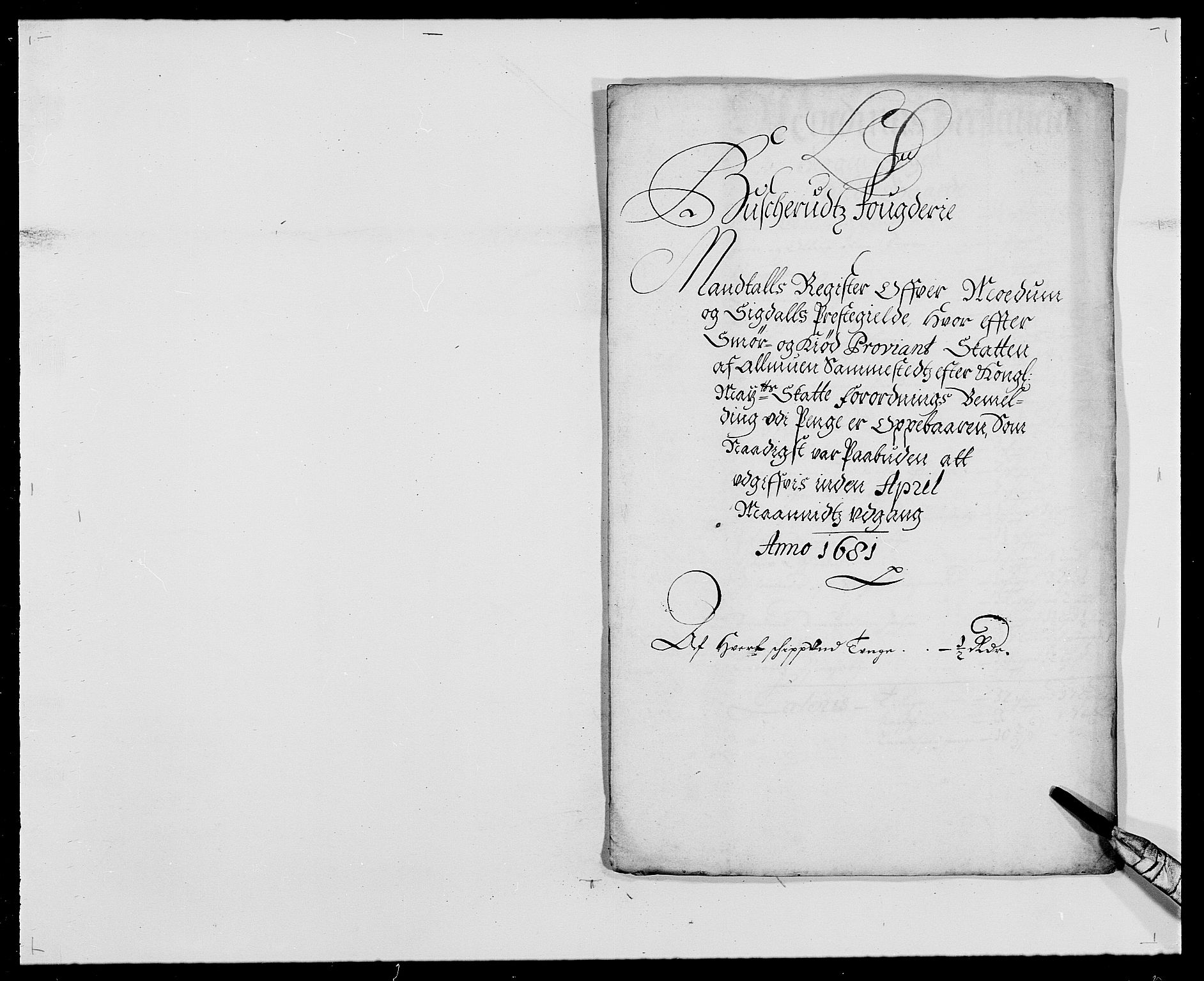 Rentekammeret inntil 1814, Reviderte regnskaper, Fogderegnskap, RA/EA-4092/R25/L1675: Fogderegnskap Buskerud, 1678-1681, p. 293