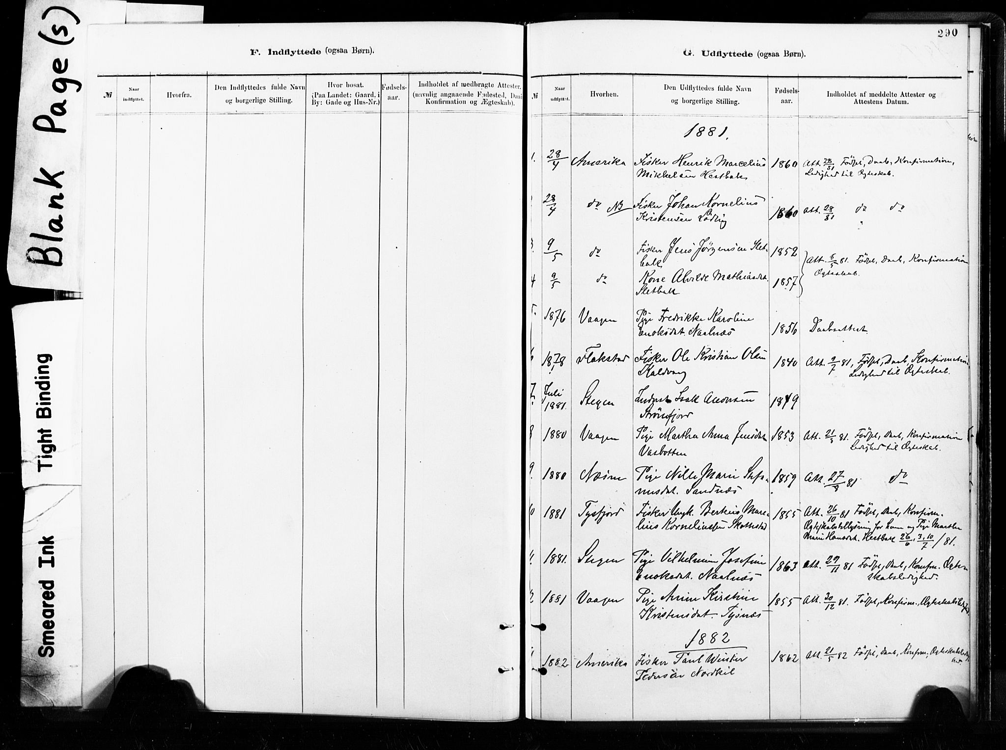 Ministerialprotokoller, klokkerbøker og fødselsregistre - Nordland, AV/SAT-A-1459/859/L0846: Parish register (official) no. 859A06, 1878-1889, p. 290