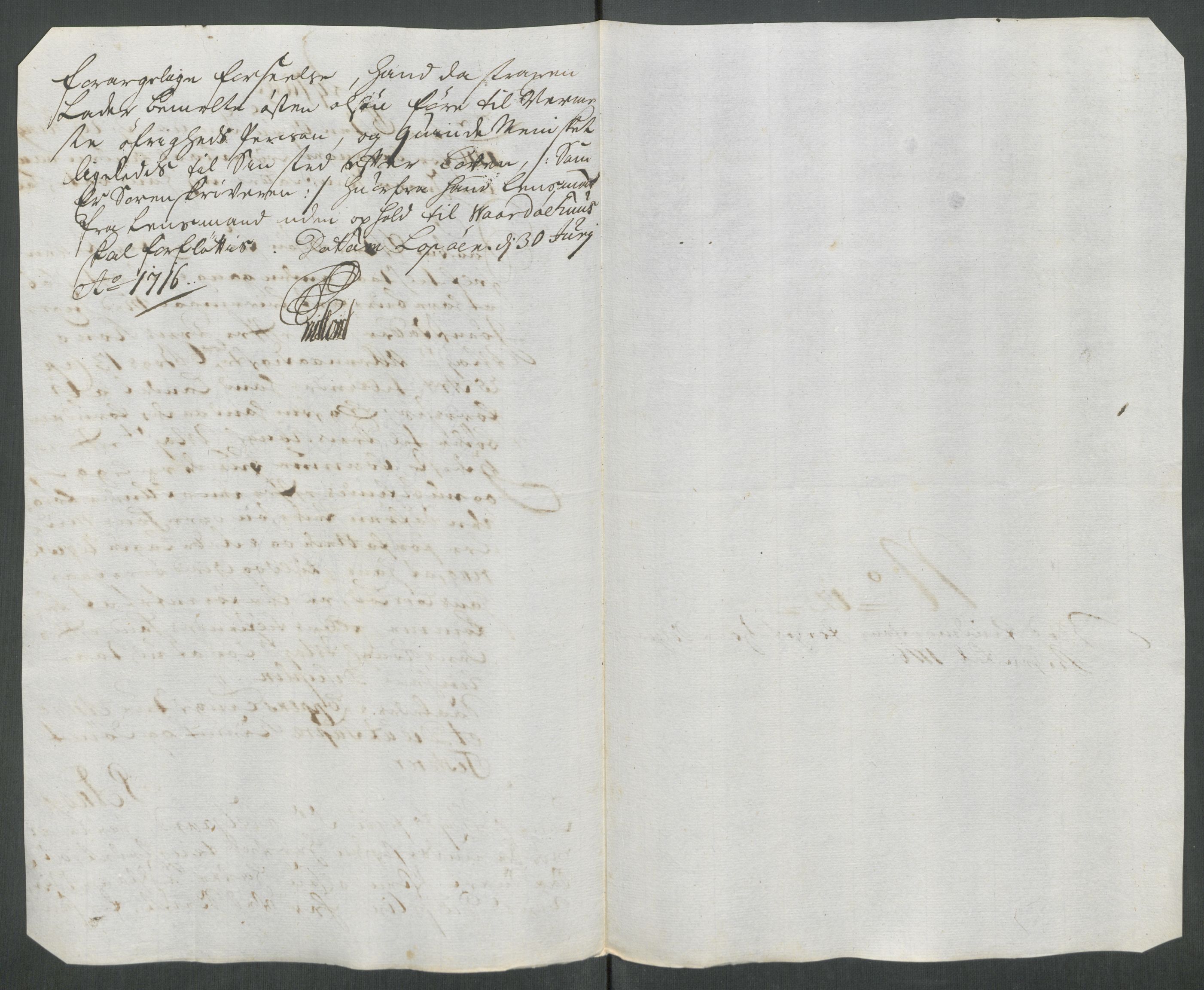 Rentekammeret inntil 1814, Reviderte regnskaper, Fogderegnskap, AV/RA-EA-4092/R69/L4857: Fogderegnskap Finnmark/Vardøhus, 1716-1718, p. 138