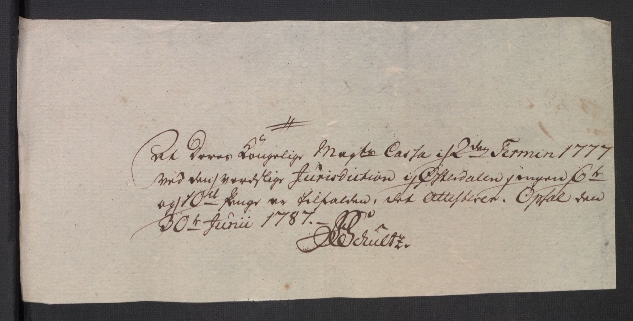 Rentekammeret inntil 1814, Reviderte regnskaper, Mindre regnskaper, AV/RA-EA-4068/Rb/L0014: Opplands amt, 1771-1779, p. 637