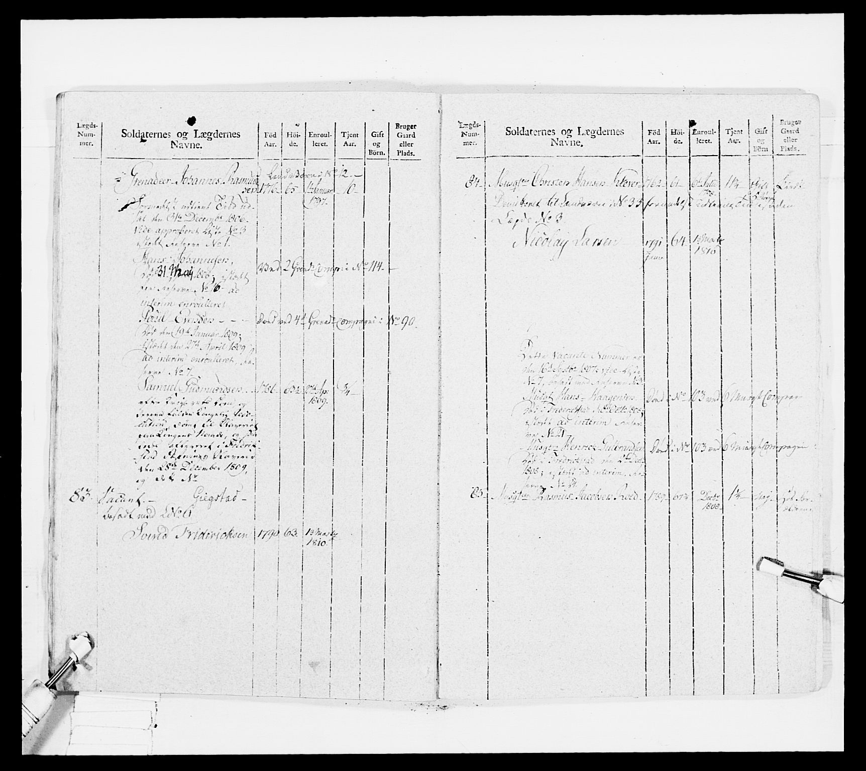 Generalitets- og kommissariatskollegiet, Det kongelige norske kommissariatskollegium, AV/RA-EA-5420/E/Eh/L0034: Nordafjelske gevorbne infanteriregiment, 1810, p. 470