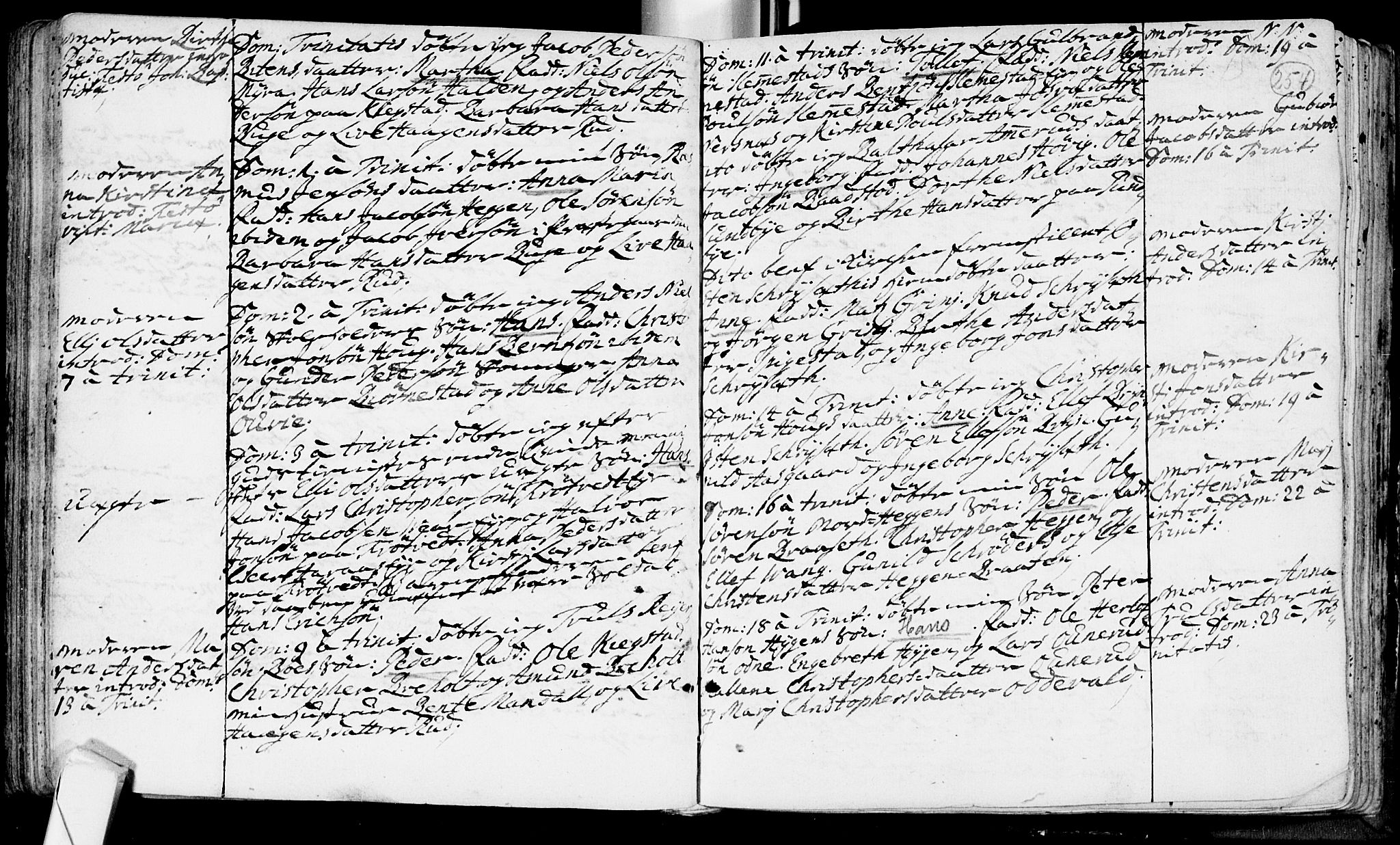 Røyken kirkebøker, AV/SAKO-A-241/F/Fa/L0002: Parish register (official) no. 2, 1731-1782, p. 254