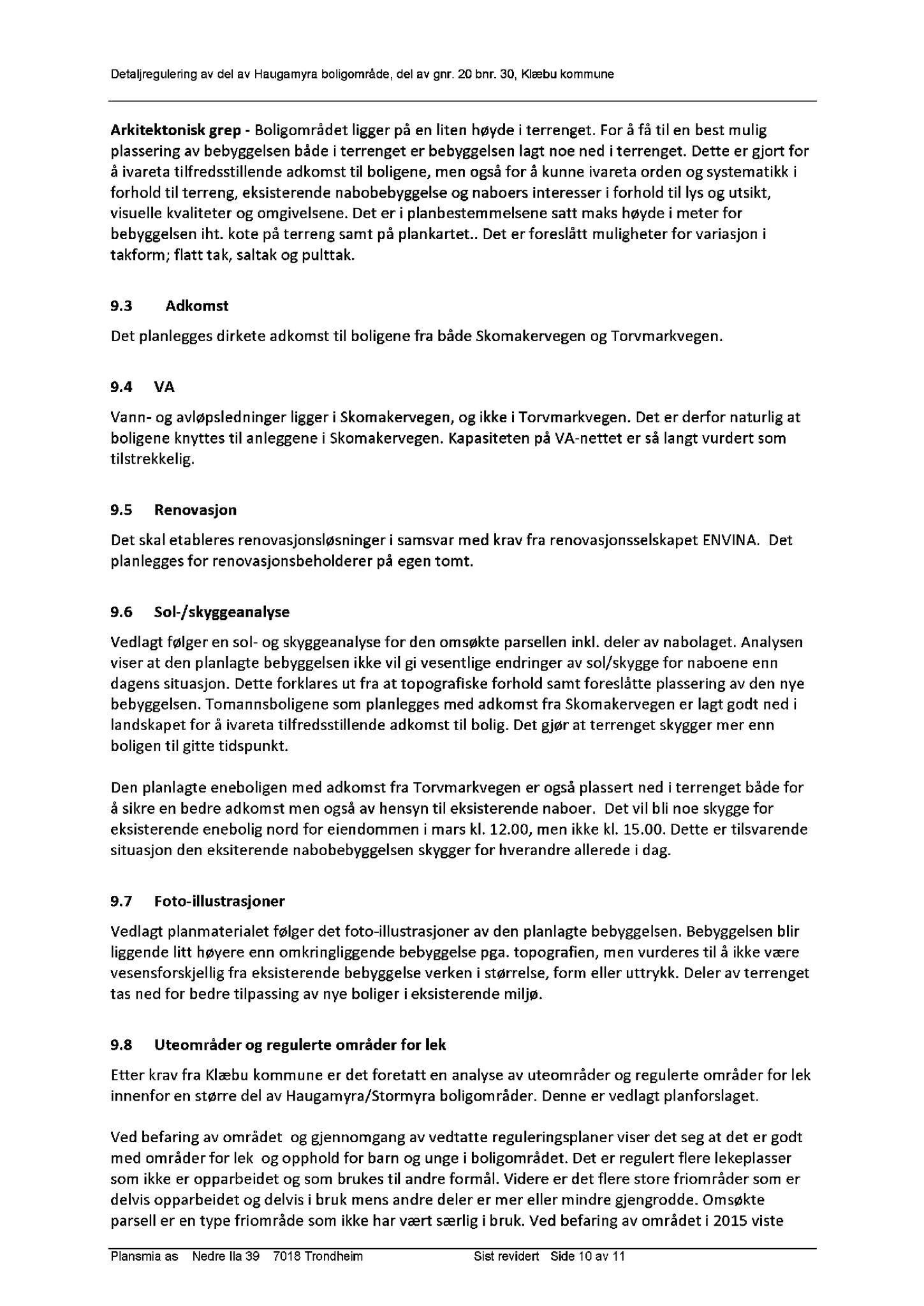 Klæbu Kommune, TRKO/KK/02-FS/L009: Formannsskapet - Møtedokumenter, 2016, p. 1460