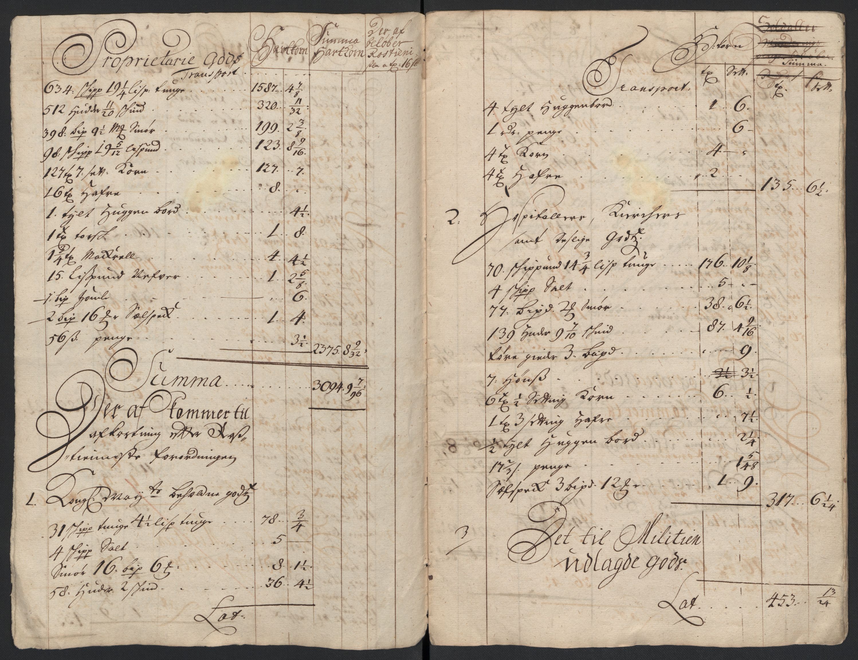 Rentekammeret inntil 1814, Reviderte regnskaper, Fogderegnskap, AV/RA-EA-4092/R04/L0135: Fogderegnskap Moss, Onsøy, Tune, Veme og Åbygge, 1709-1710, p. 239