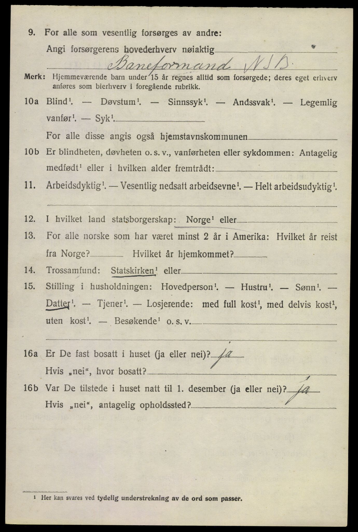 SAKO, 1920 census for Krødsherad, 1920, p. 4562