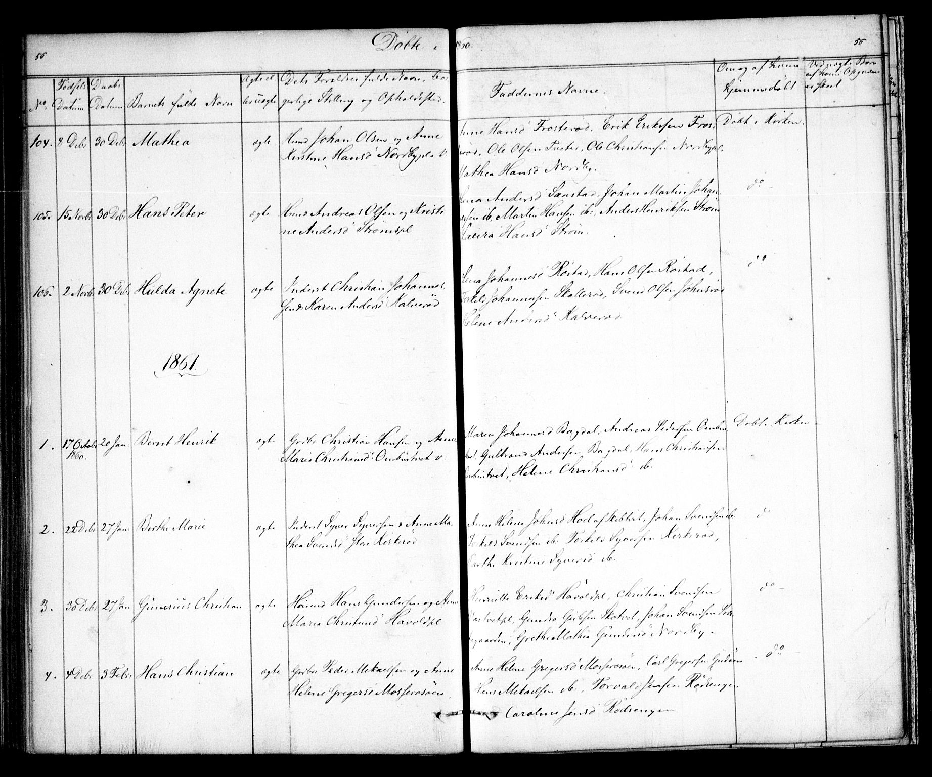 Våler prestekontor Kirkebøker, SAO/A-11083/F/Fa/L0007: Parish register (official) no. I 7, 1856-1861, p. 56