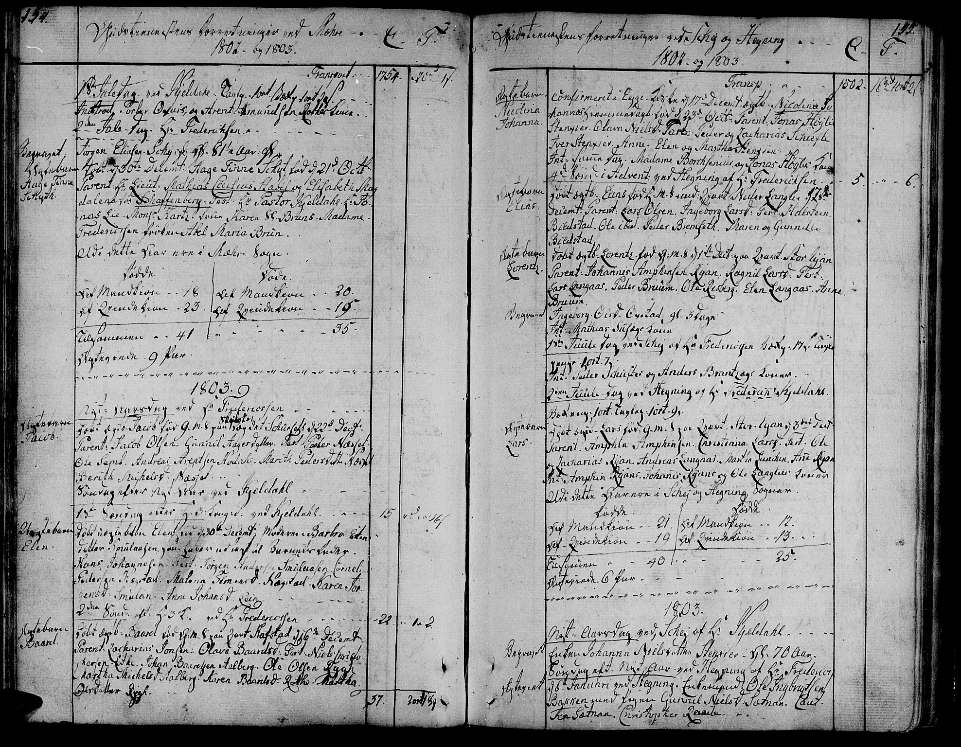 Ministerialprotokoller, klokkerbøker og fødselsregistre - Nord-Trøndelag, SAT/A-1458/735/L0332: Parish register (official) no. 735A03, 1795-1816, p. 154-155