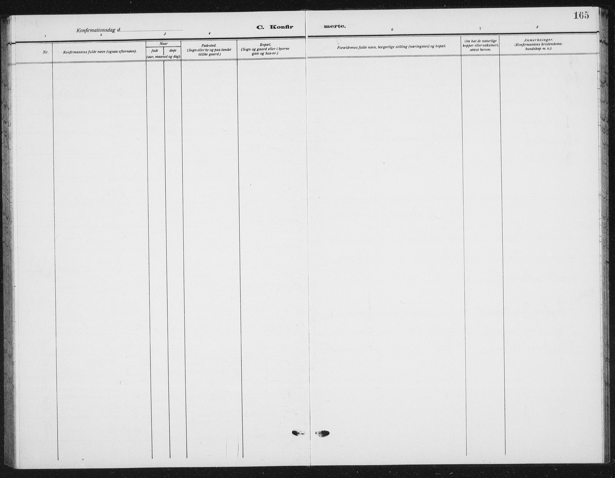 Ministerialprotokoller, klokkerbøker og fødselsregistre - Nord-Trøndelag, AV/SAT-A-1458/721/L0209: Parish register (copy) no. 721C02, 1918-1940, p. 165