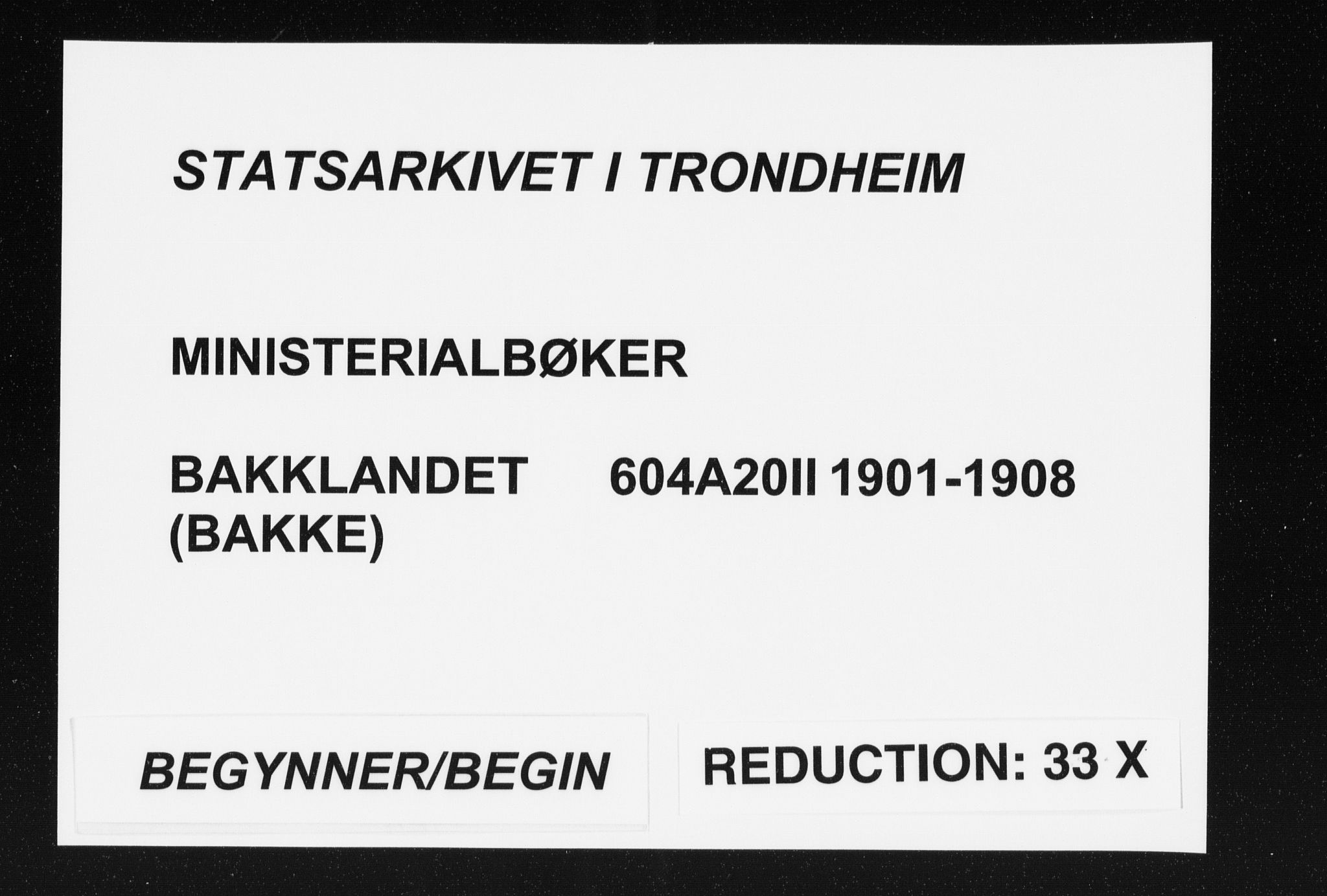 Ministerialprotokoller, klokkerbøker og fødselsregistre - Sør-Trøndelag, SAT/A-1456/604/L0200: Parish register (official) no. 604A20II, 1901-1908