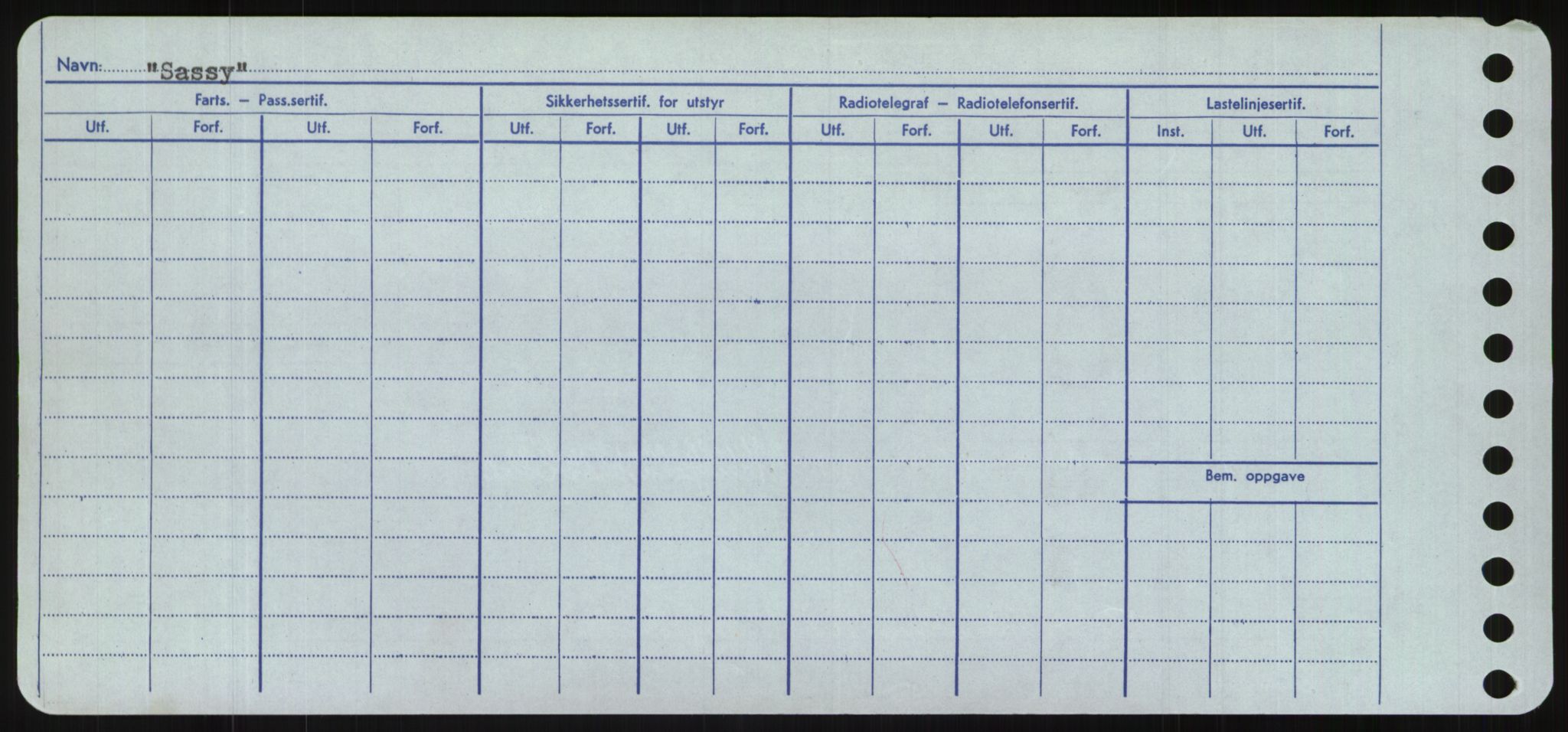 Sjøfartsdirektoratet med forløpere, Skipsmålingen, AV/RA-S-1627/H/Hd/L0032: Fartøy, San-Seve, p. 216