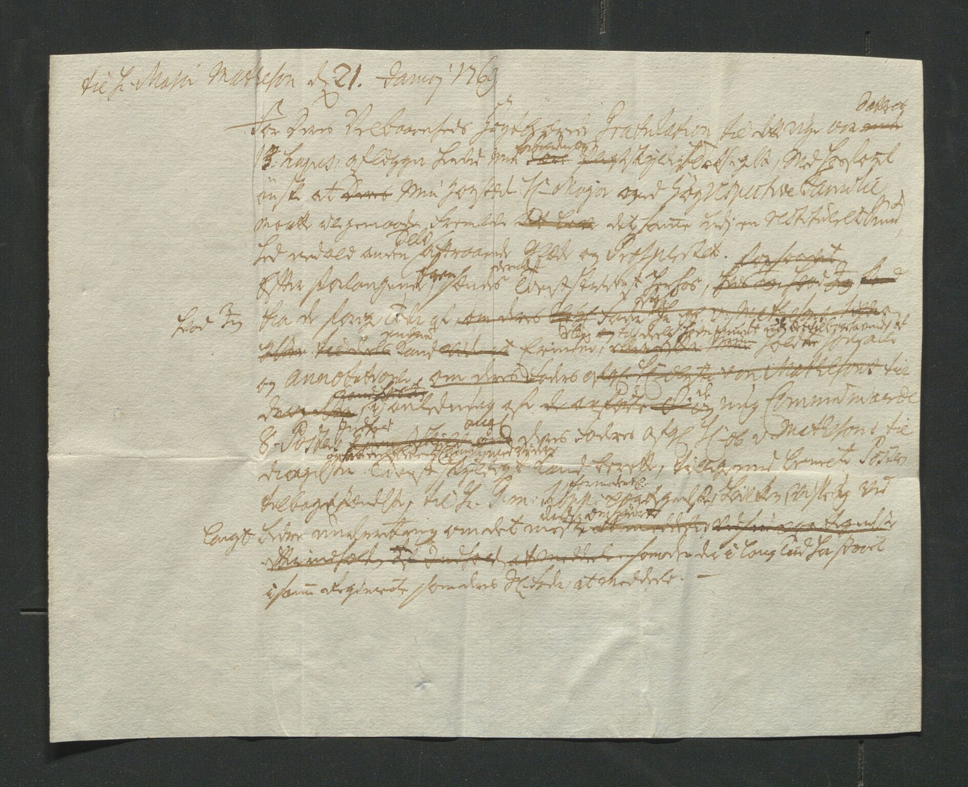 Åker i Vang, Hedmark, og familien Todderud, AV/SAH-ARK-010/J/Jc/L0003: Korrespondanse, 1763-1795, p. 84