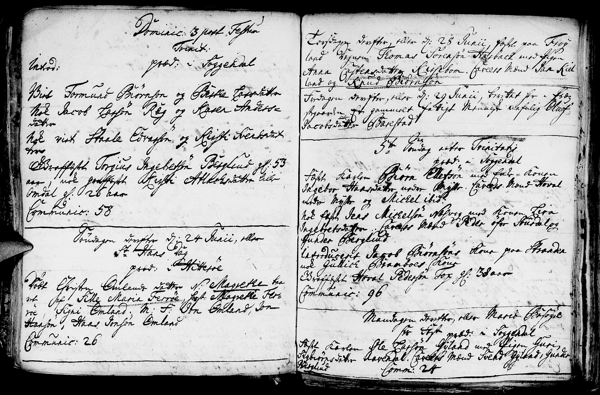 Sokndal sokneprestkontor, AV/SAST-A-101808: Parish register (official) no. A 1, 1729-1740