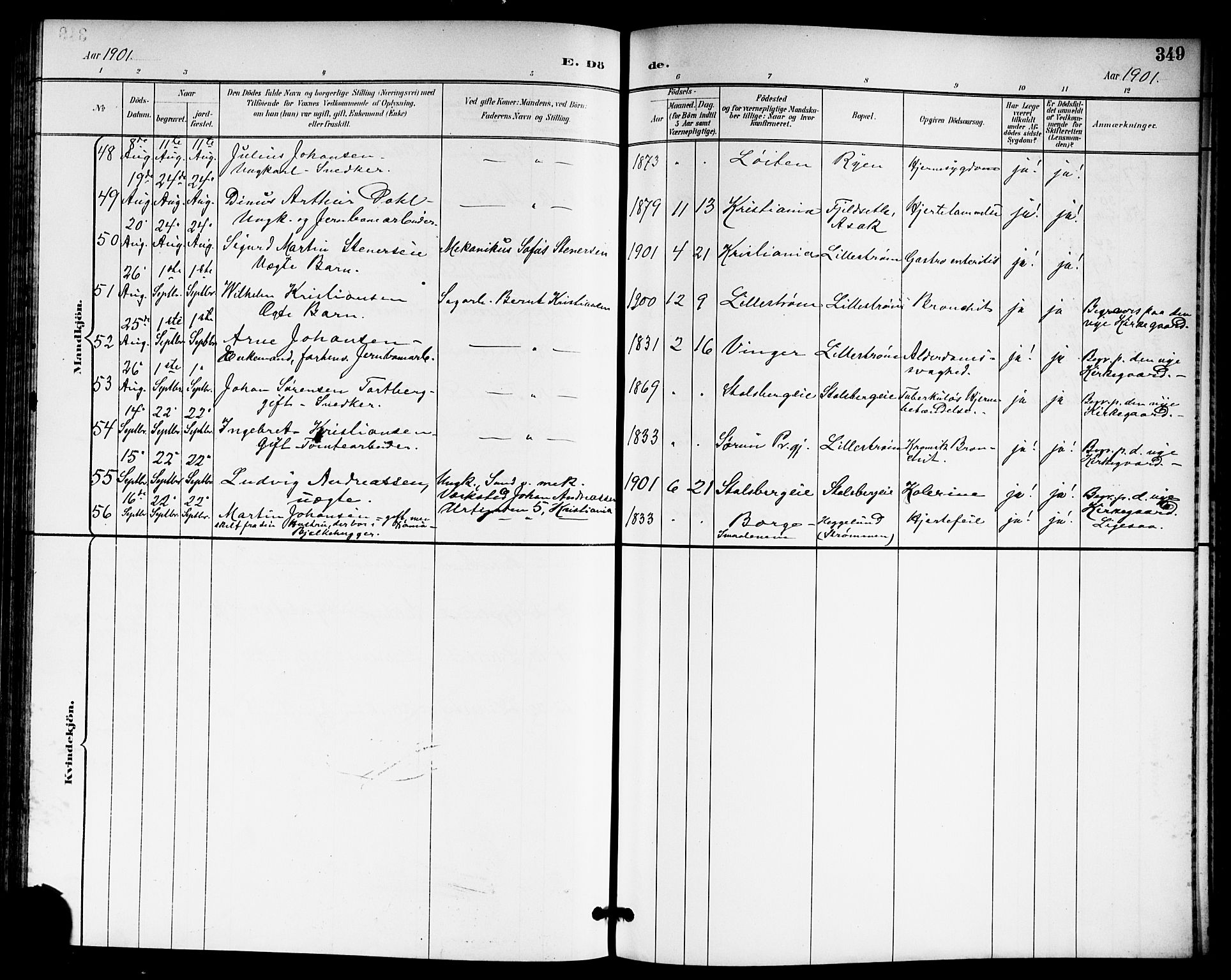 Skedsmo prestekontor Kirkebøker, AV/SAO-A-10033a/G/Ga/L0005a: Parish register (copy) no. I 5A, 1896-1901, p. 349