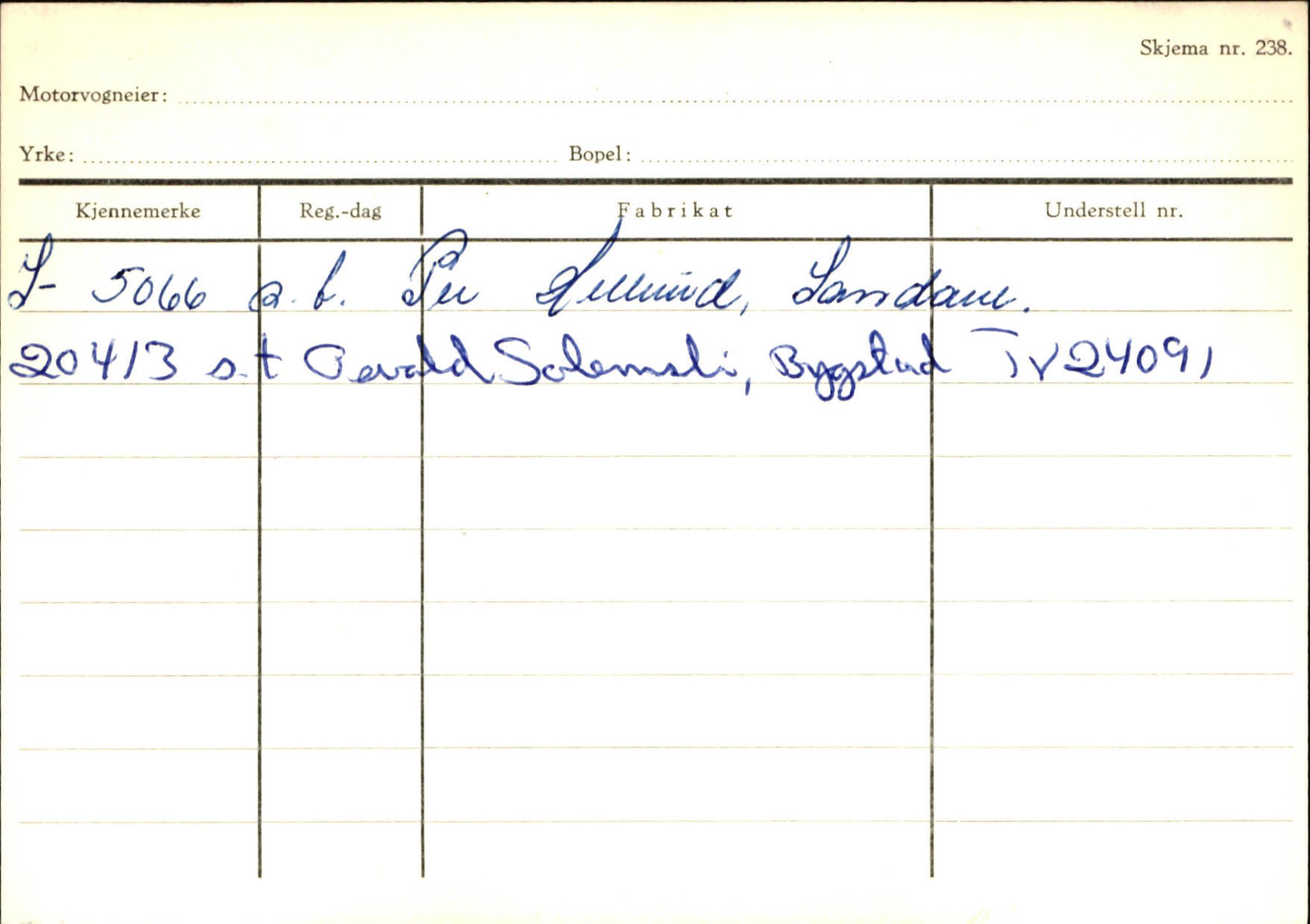 Statens vegvesen, Sogn og Fjordane vegkontor, AV/SAB-A-5301/4/F/L0132: Eigarregister Askvoll A-Å. Balestrand A-Å, 1945-1975, p. 1705