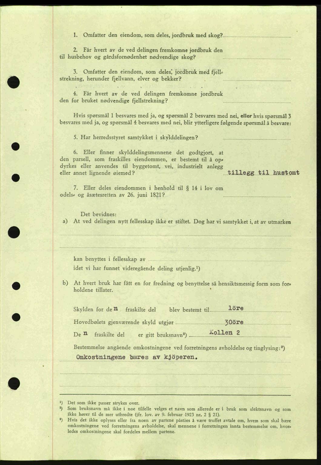 Tønsberg sorenskriveri, AV/SAKO-A-130/G/Ga/Gaa/L0013: Mortgage book no. A13, 1943-1943, Diary no: : 1338/1943