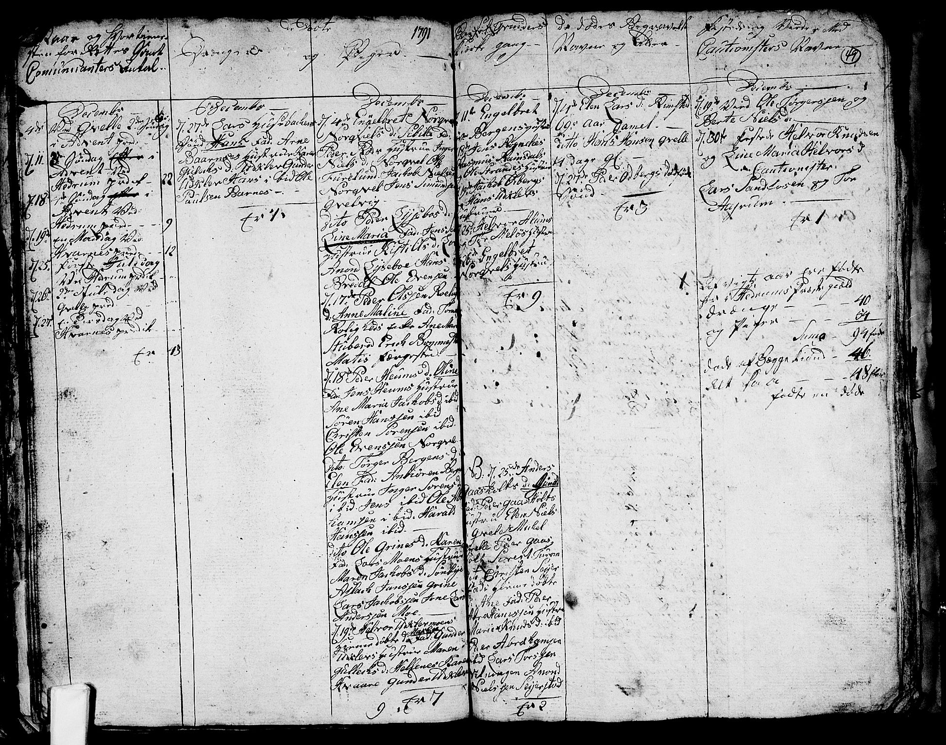 Hedrum kirkebøker, AV/SAKO-A-344/G/Ga/L0001: Parish register (copy) no. I 1, 1787-1802, p. 49