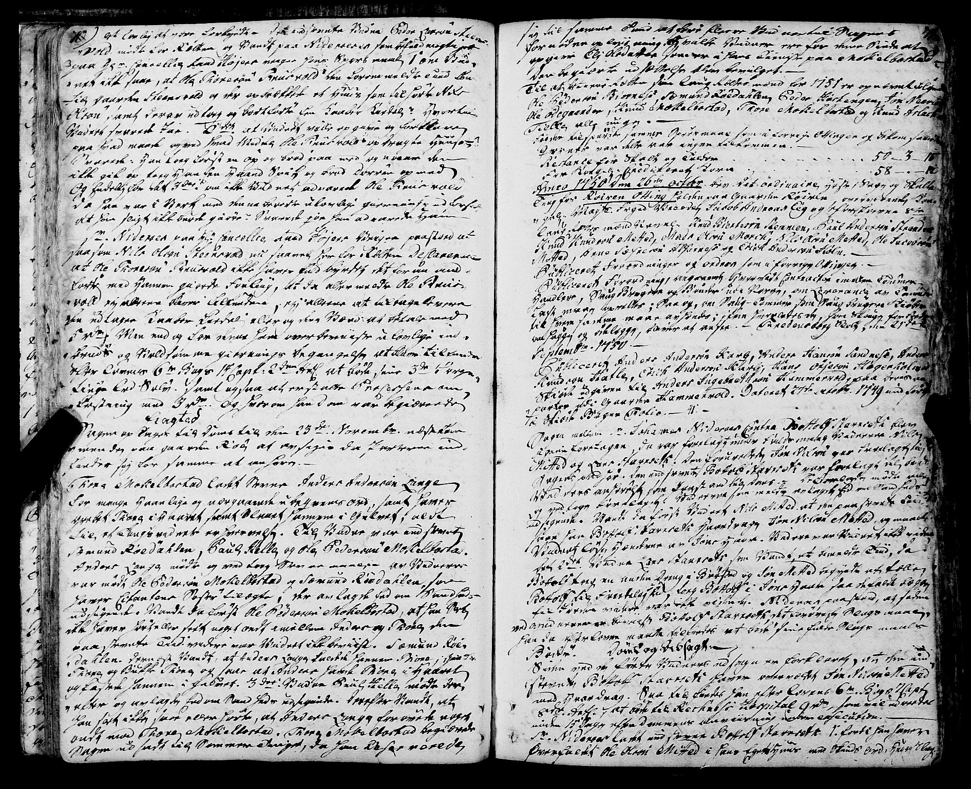 Romsdal sorenskriveri, SAT/A-4149/1/1/1A/L0013: Tingbok, 1749-1757, p. 70-71