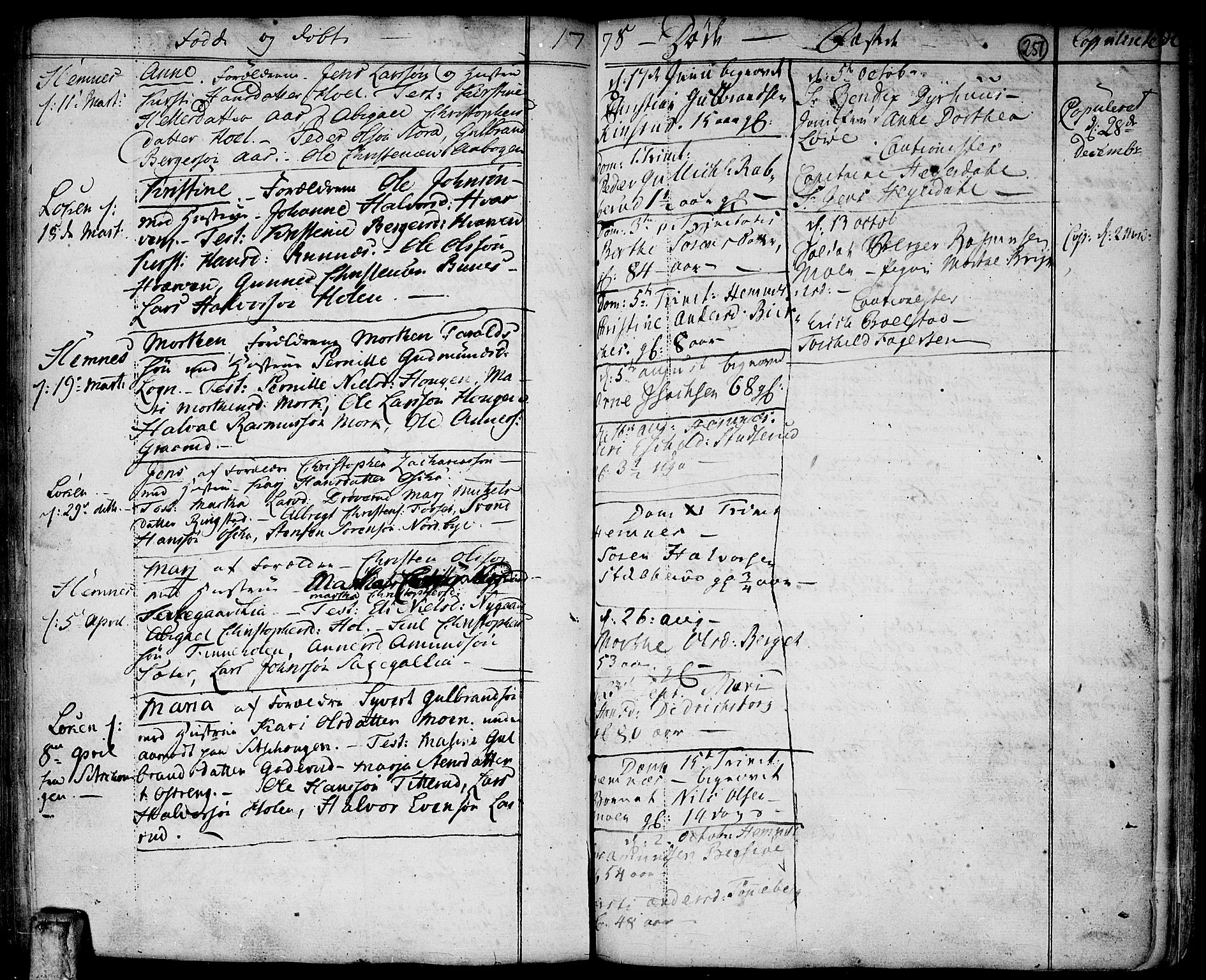 Høland prestekontor Kirkebøker, AV/SAO-A-10346a/F/Fa/L0004: Parish register (official) no. I 4, 1757-1780, p. 251