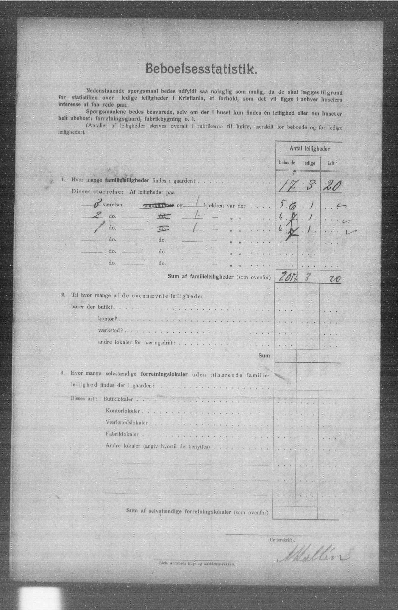 OBA, Municipal Census 1904 for Kristiania, 1904, p. 12466