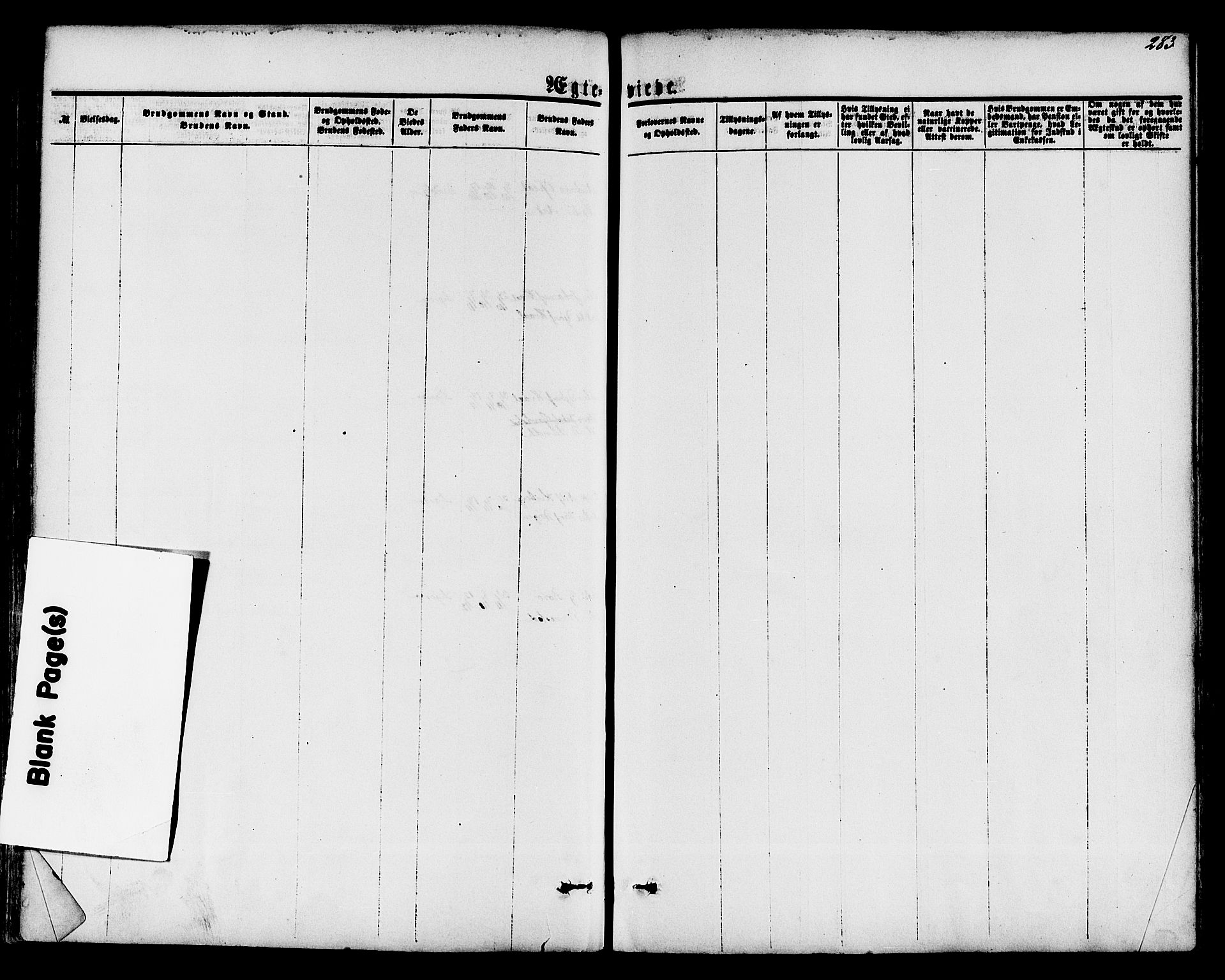 Lardal kirkebøker, AV/SAKO-A-350/F/Fa/L0007: Parish register (official) no. I 7, 1861-1880, p. 283